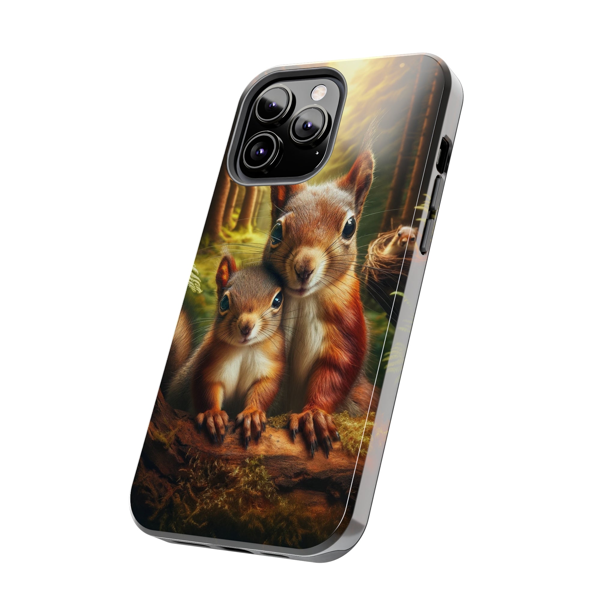 Two squirrels - Tough Phone Case