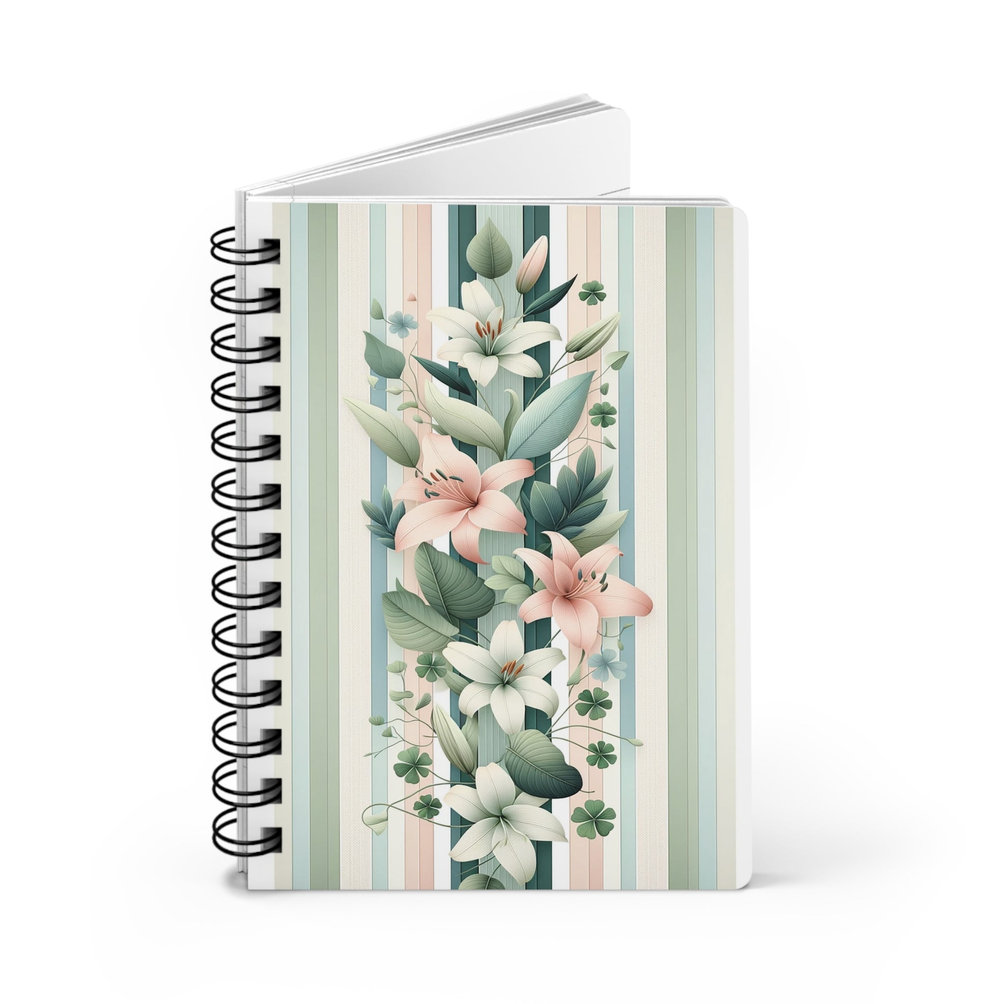 Bouquet of lilies - Spiral Notebook