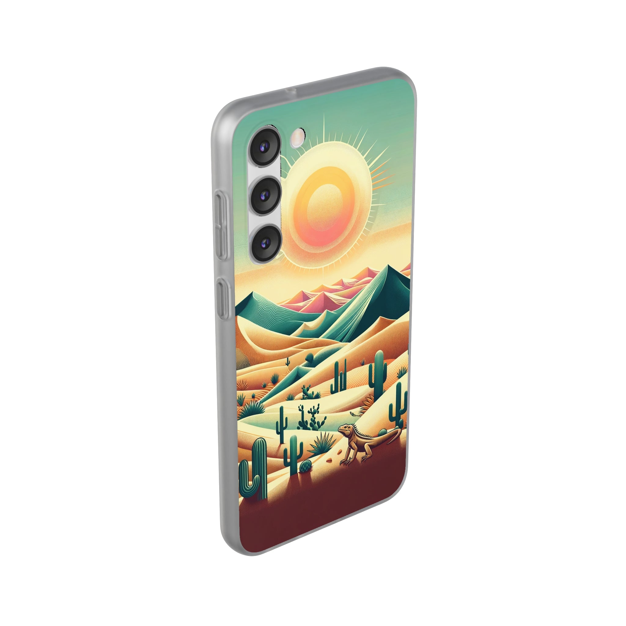 Iguana in the desert - Flexi Case (Samsung only)