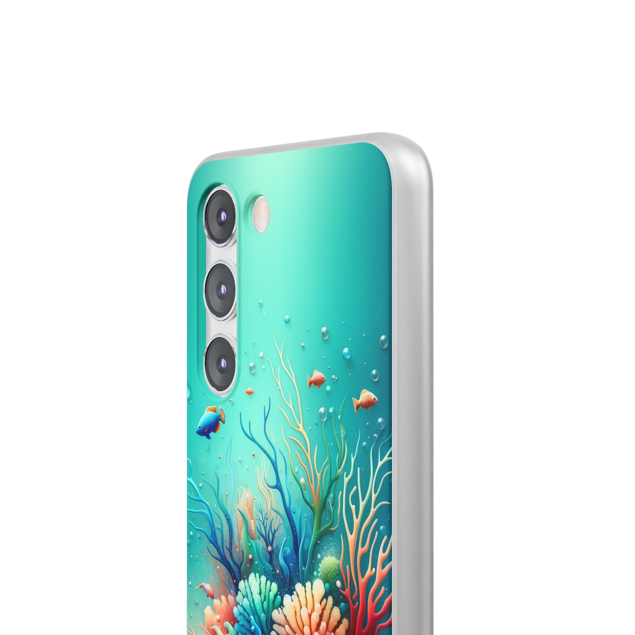 Fish around coral reef - Flexi Case (Samsung only)