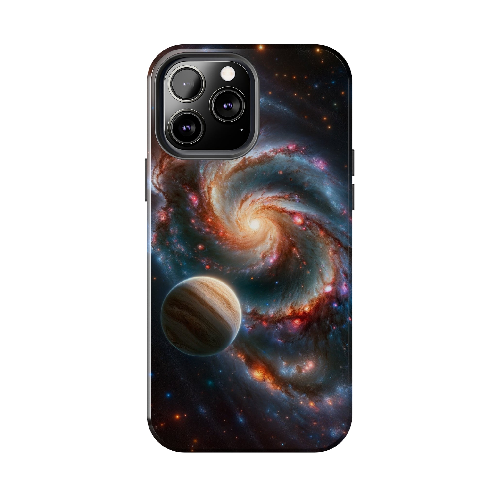 Yellow planet and wormhole - Tough Phone Case