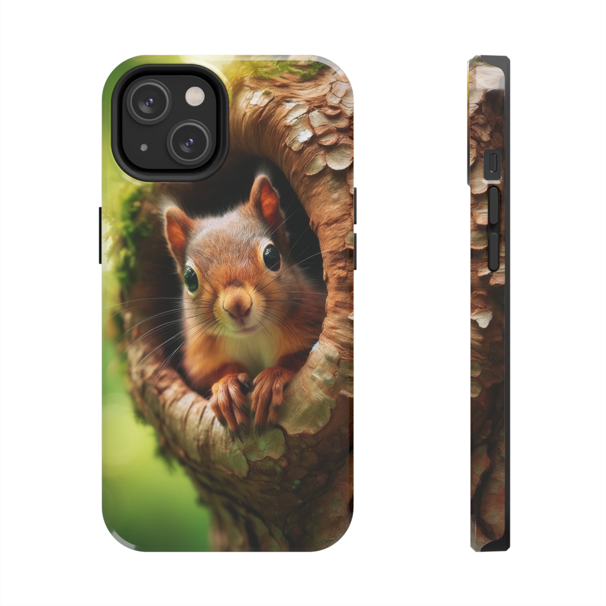 Squirrel in a tree - Tough Phone Case