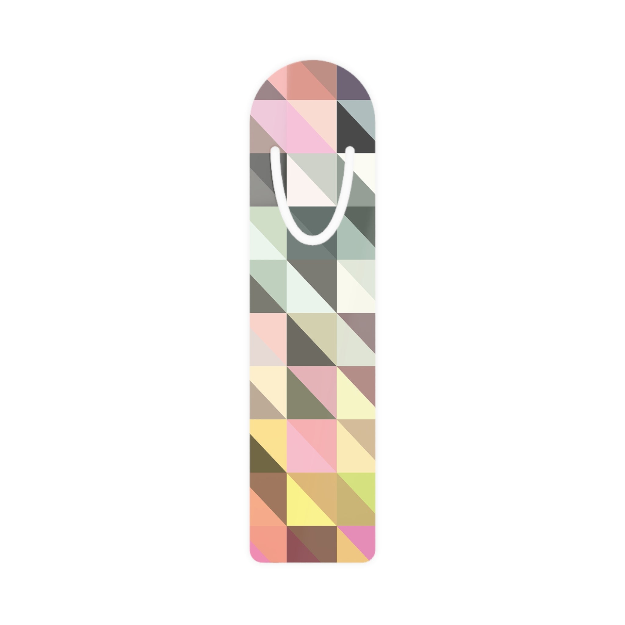 Multi coloured triangles 1 - Bookmark