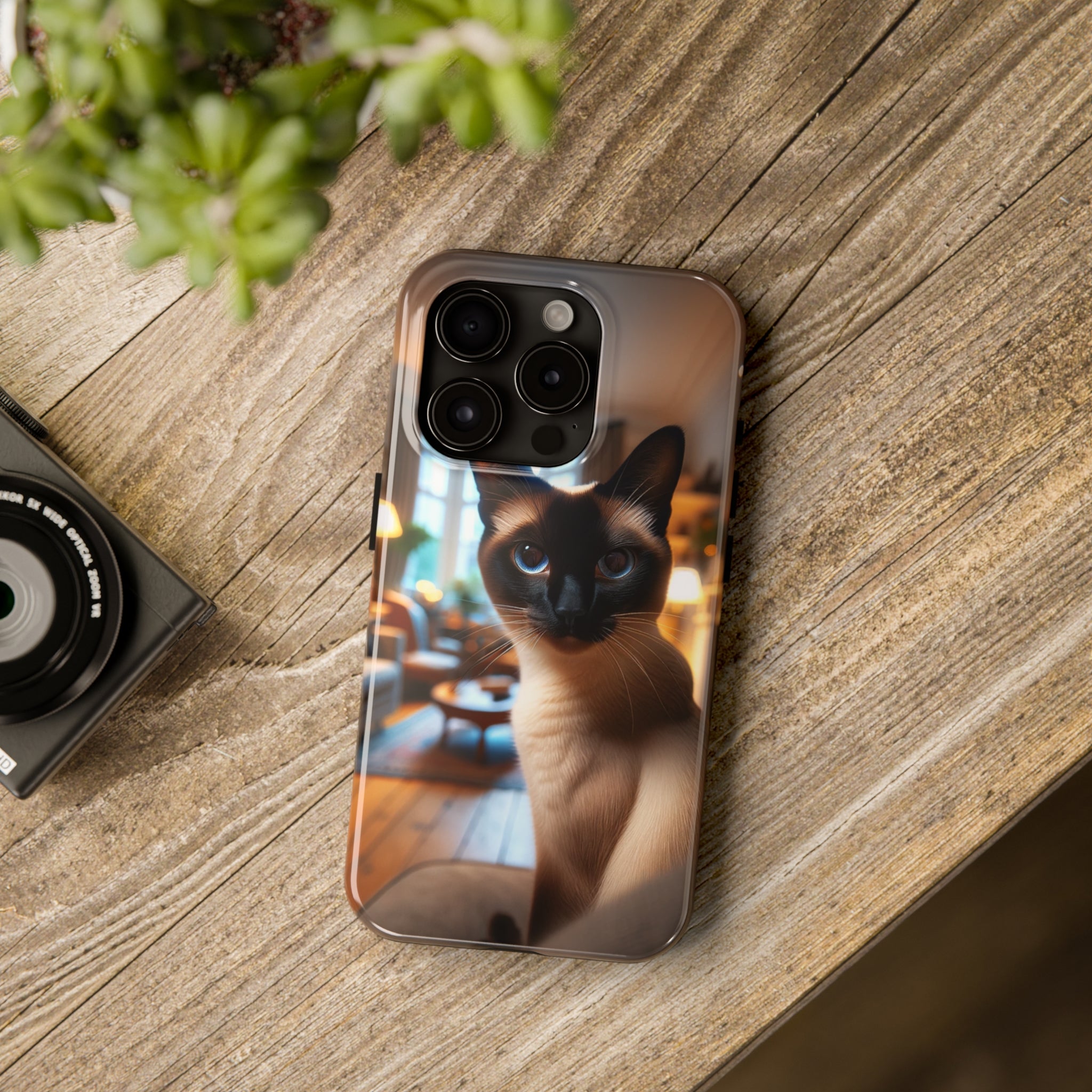 Curious cat - Tough Phone Case