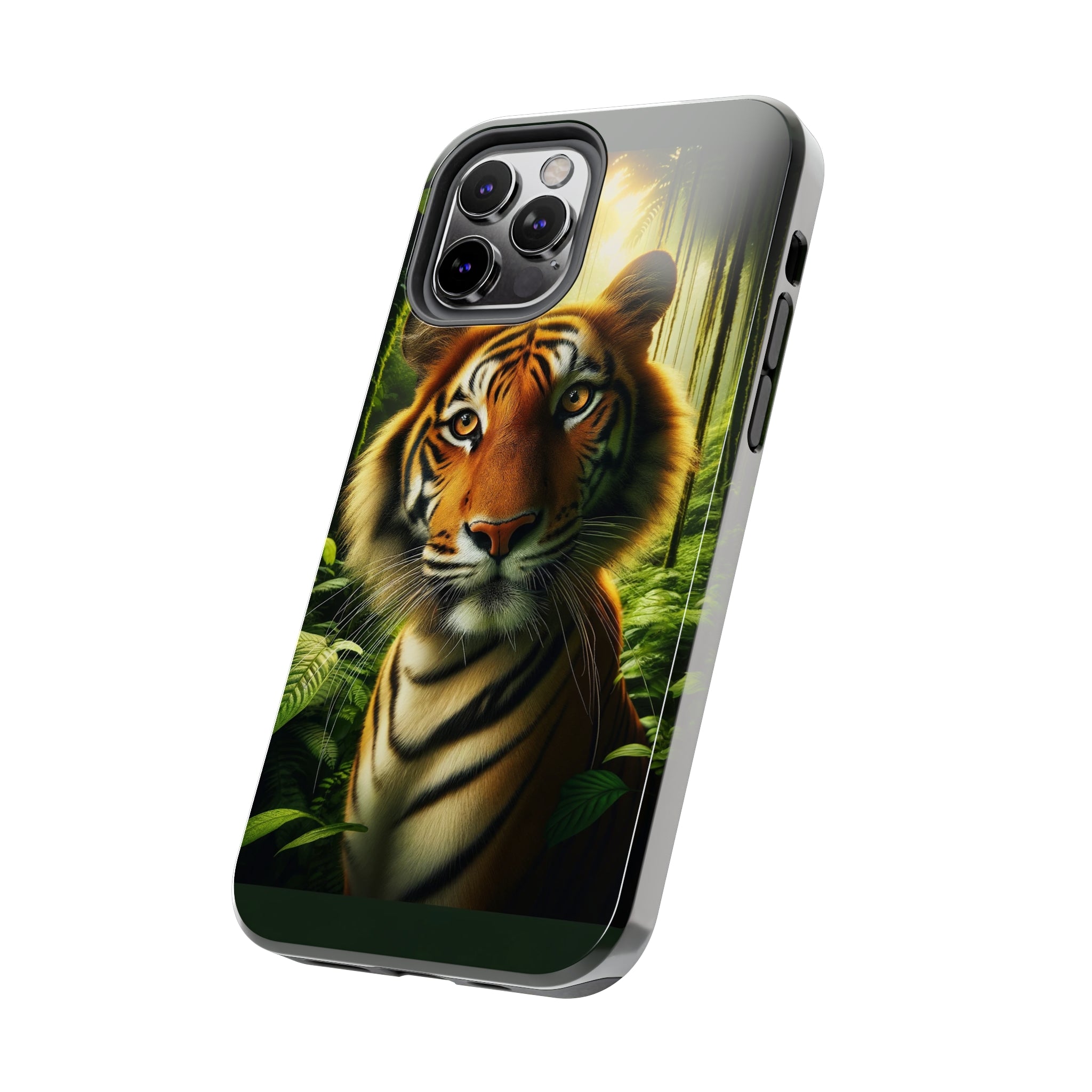 Curious Tiger - Tough Phone Case