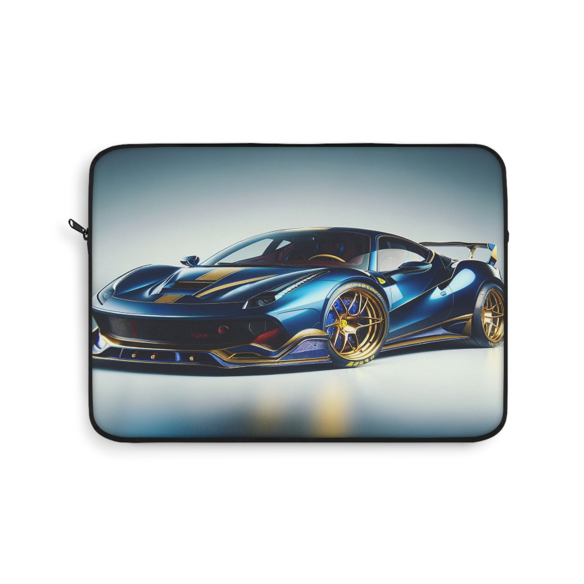 Blue car - Laptop Sleeve