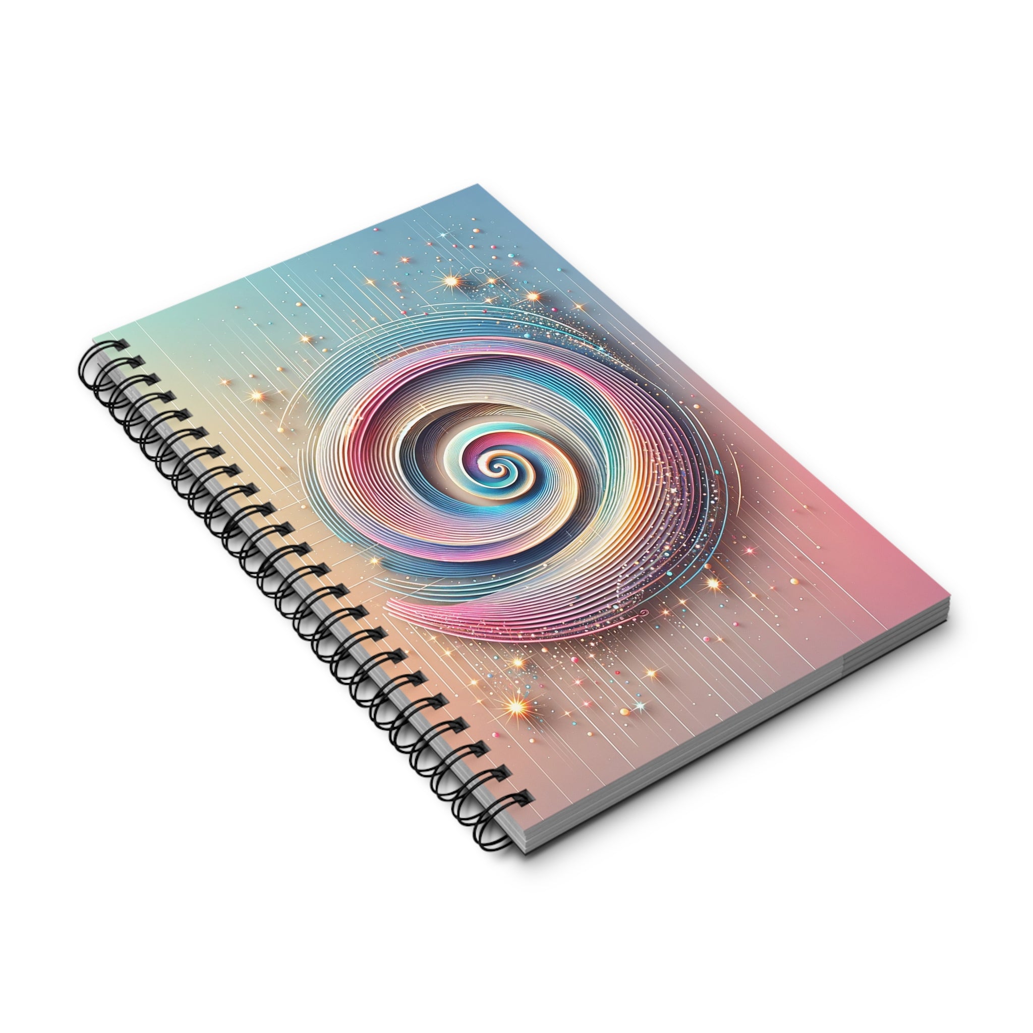 Blue and pink spiral - Spiral Journal (EU)