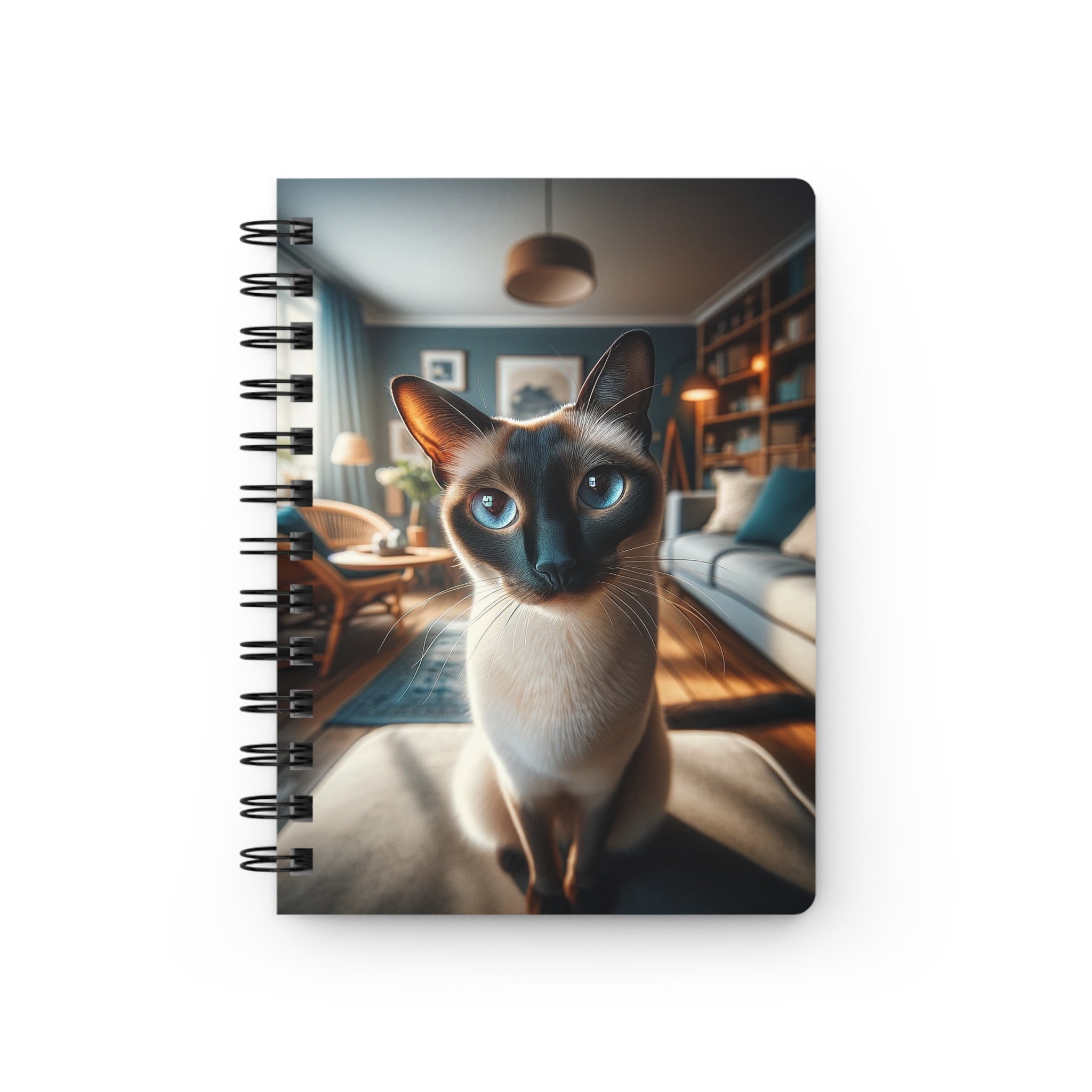 Siamese cat - Spiral Notebook