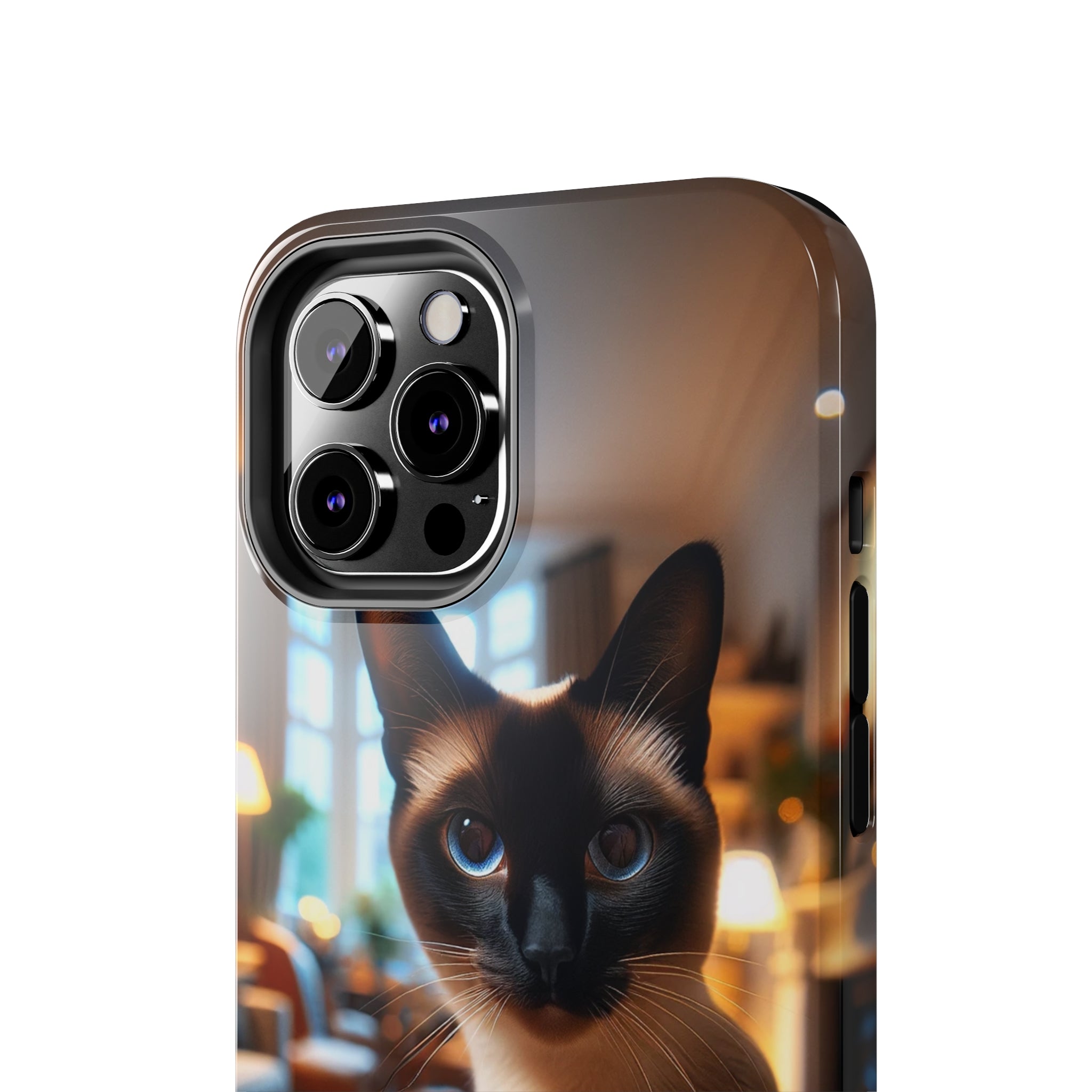 Curious cat - Tough Phone Case