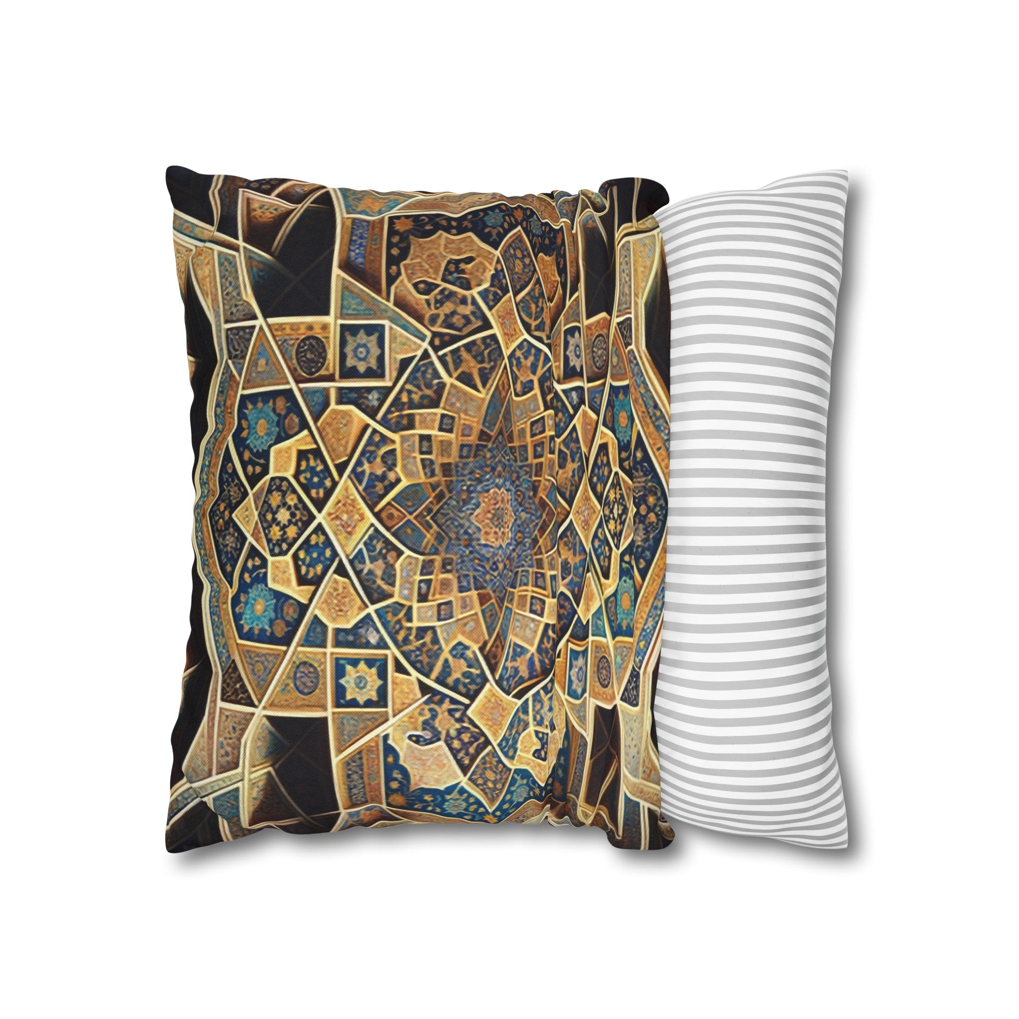 Persian Art (3) - Polyester Square Pillowcase