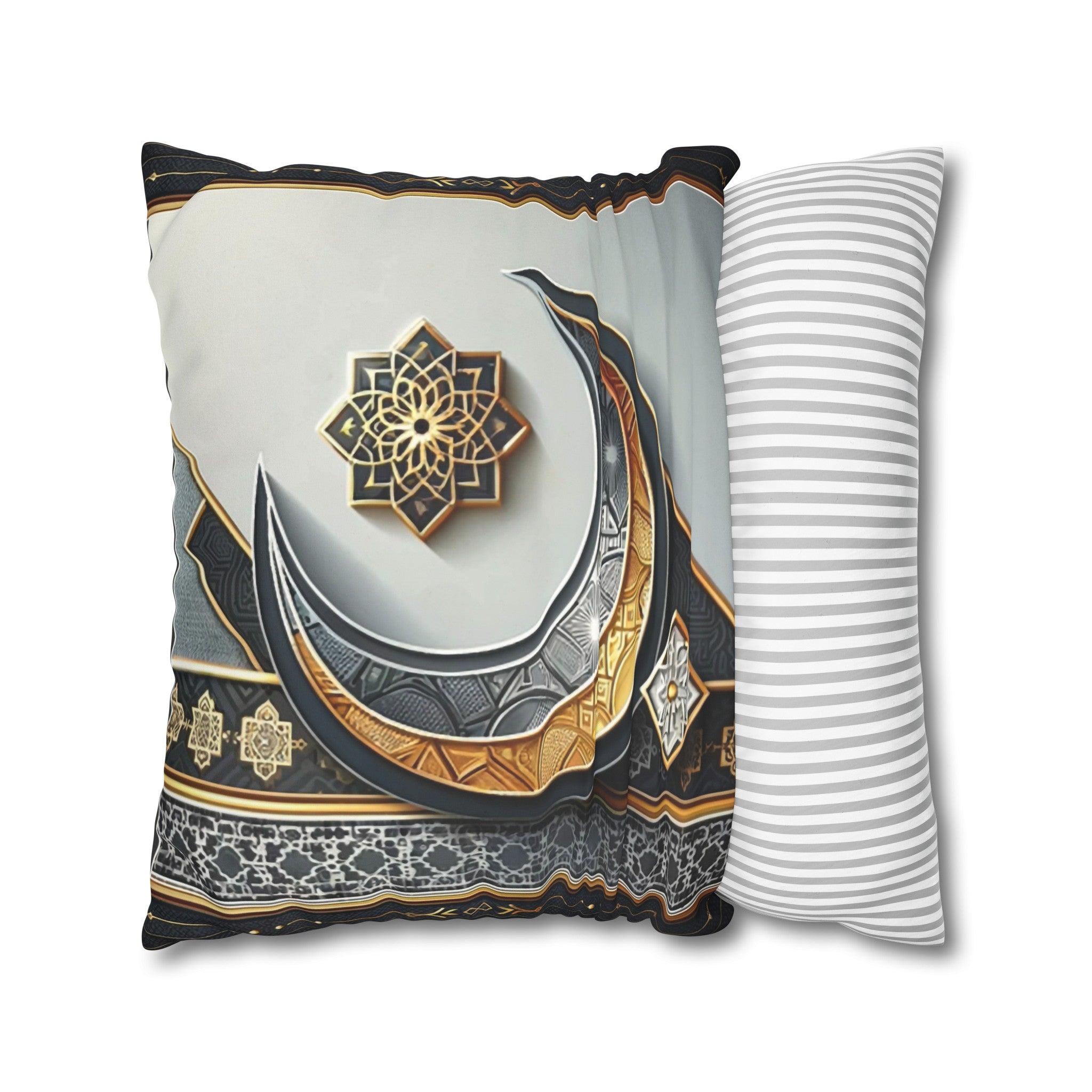 Islamic Art (8) - Suede Square Pillowcase