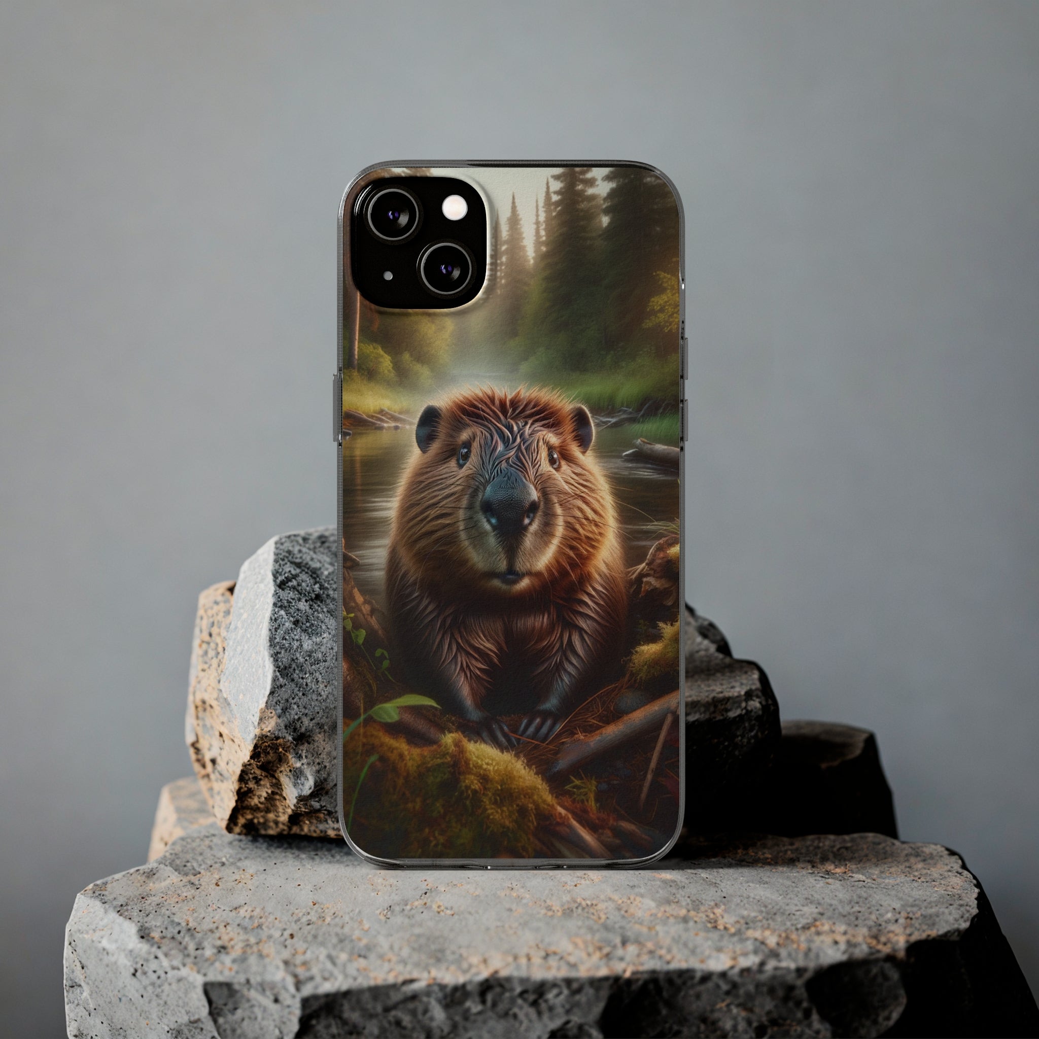 Sad Beaver - Soft Phone Case