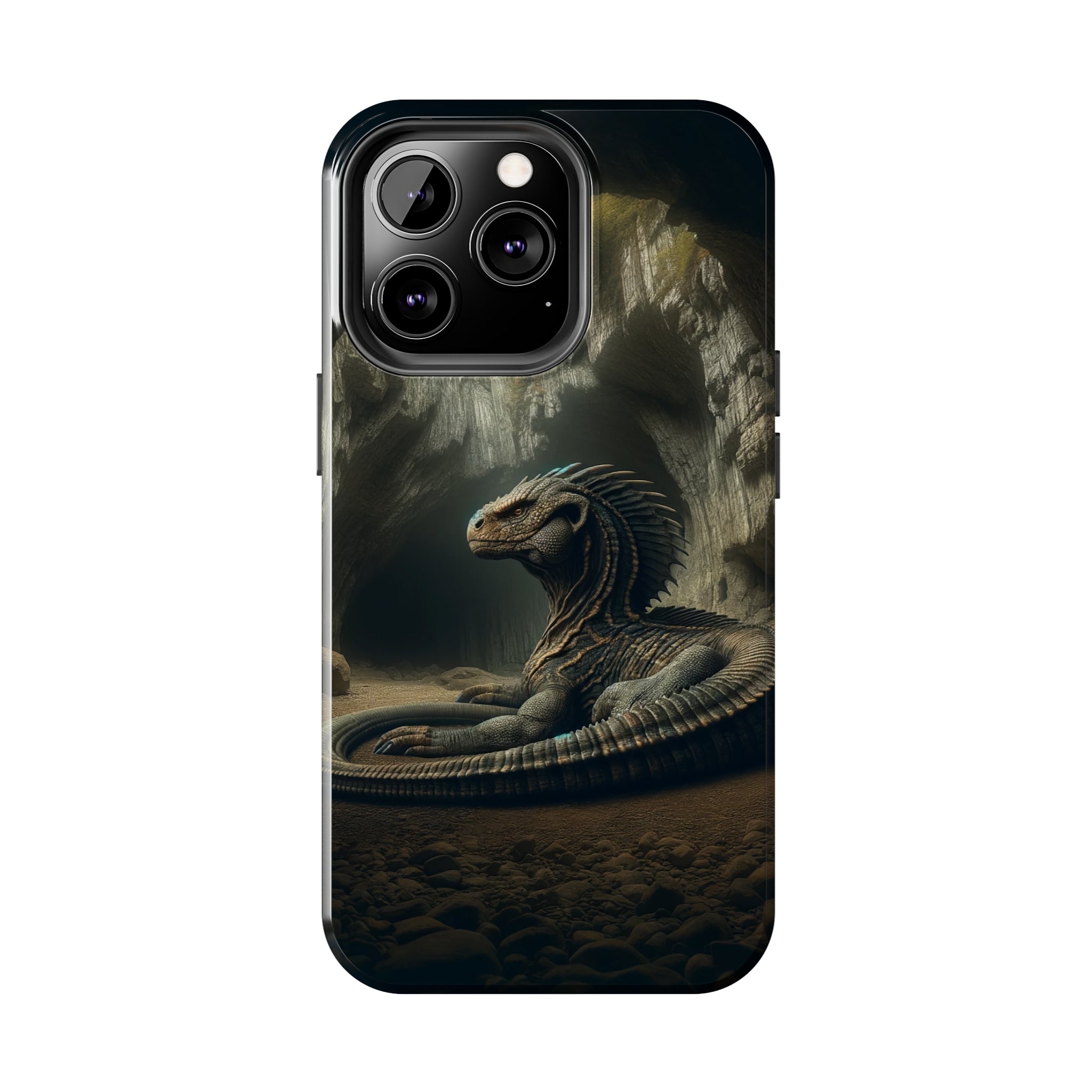 Basilisk in a cave - Tough Phone Case