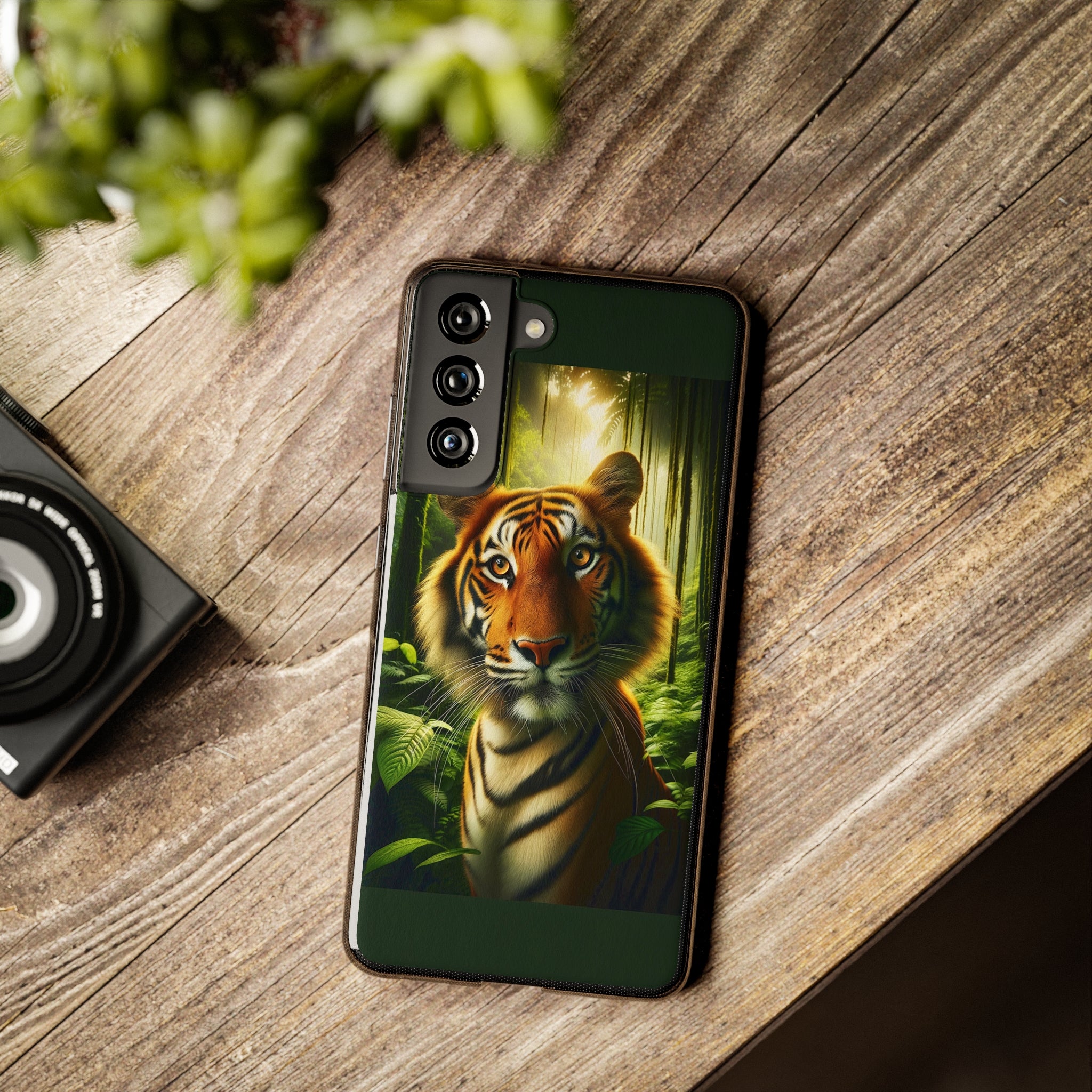 Curious Tiger - Soft Phone Cases