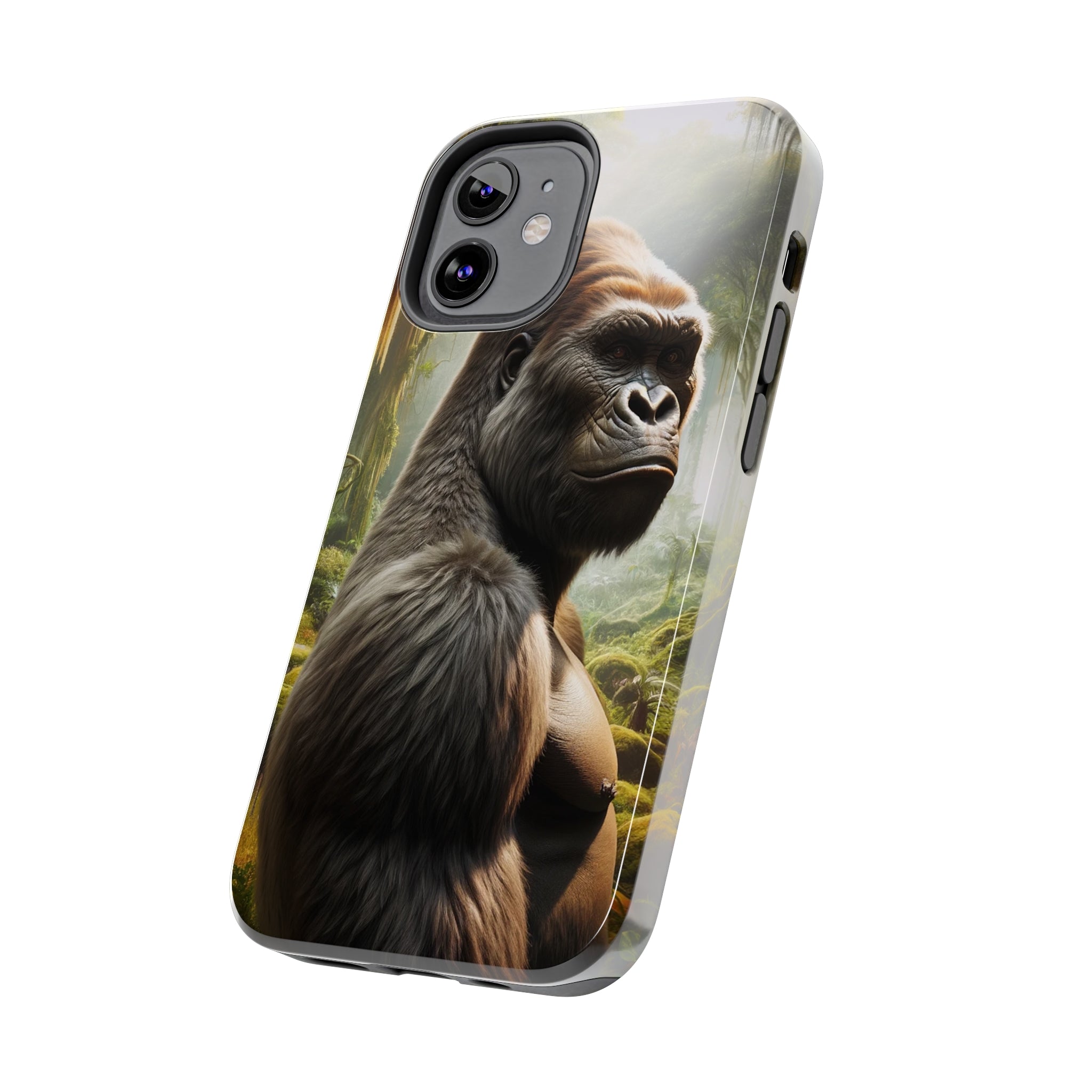 Curious gorilla - Tough Phone Case