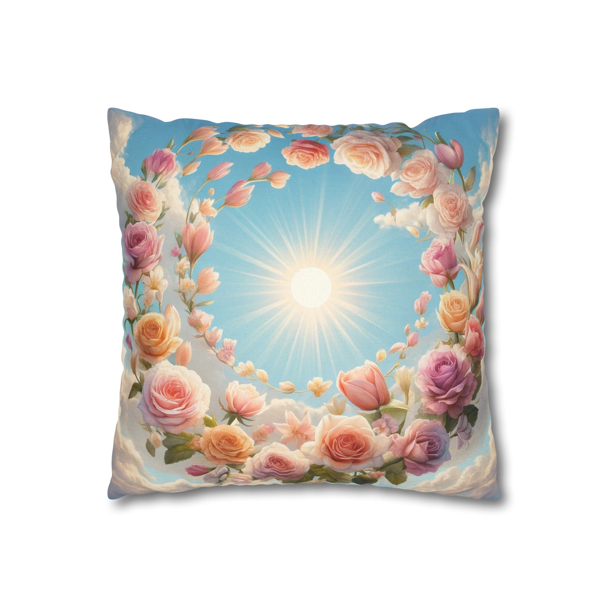 Roses (2) - Polyester Square Pillowcase