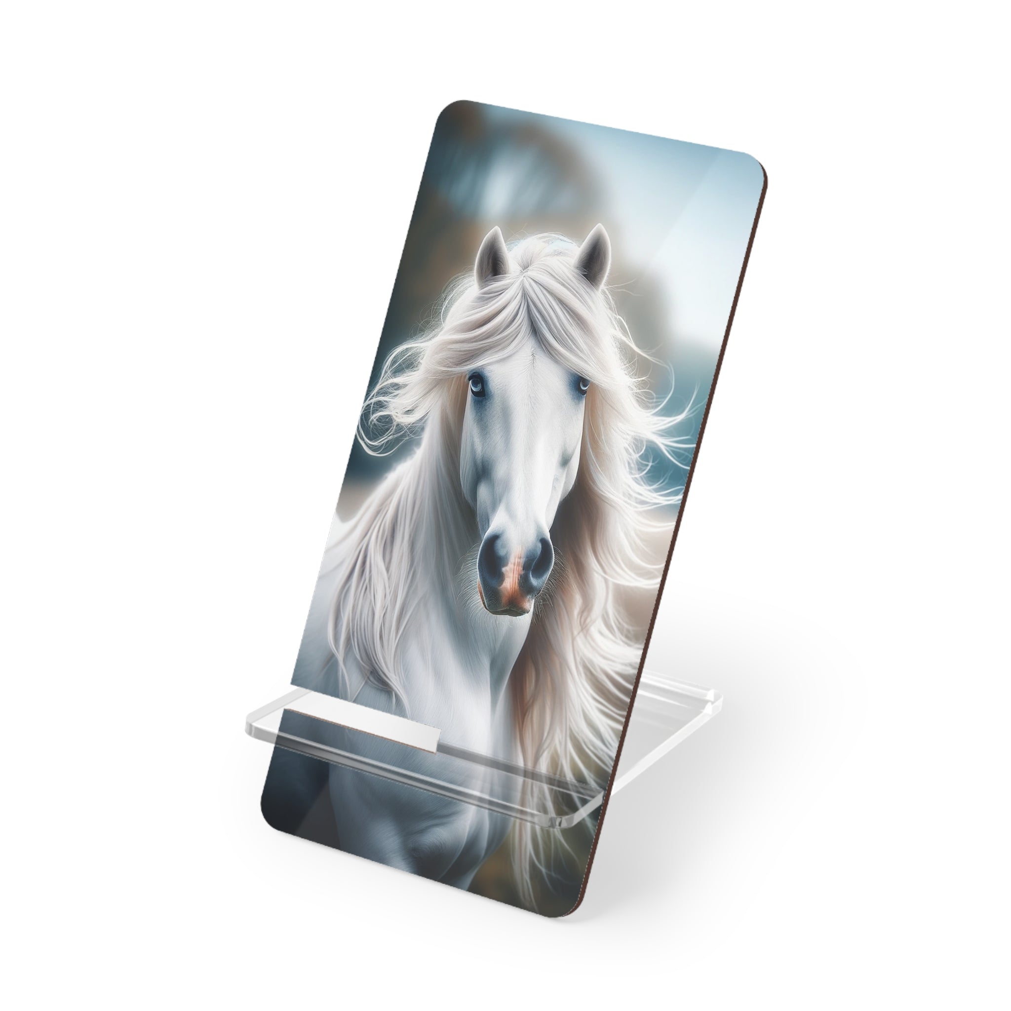 White horse - Smartphone Stand