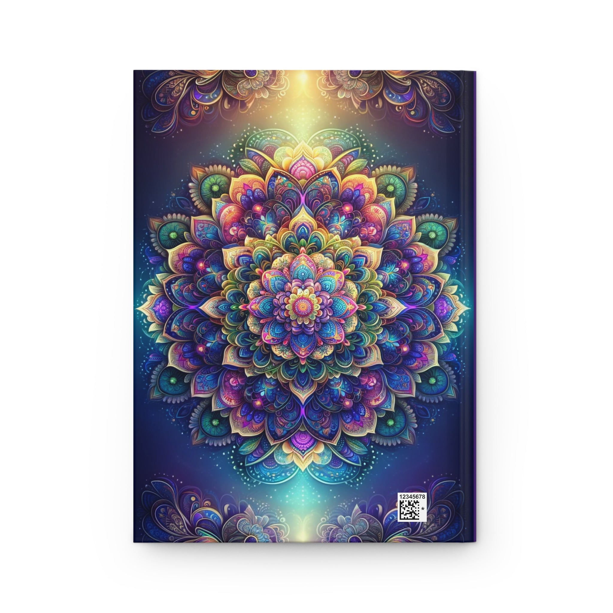 Purple Mandala - Hardcover Notebook