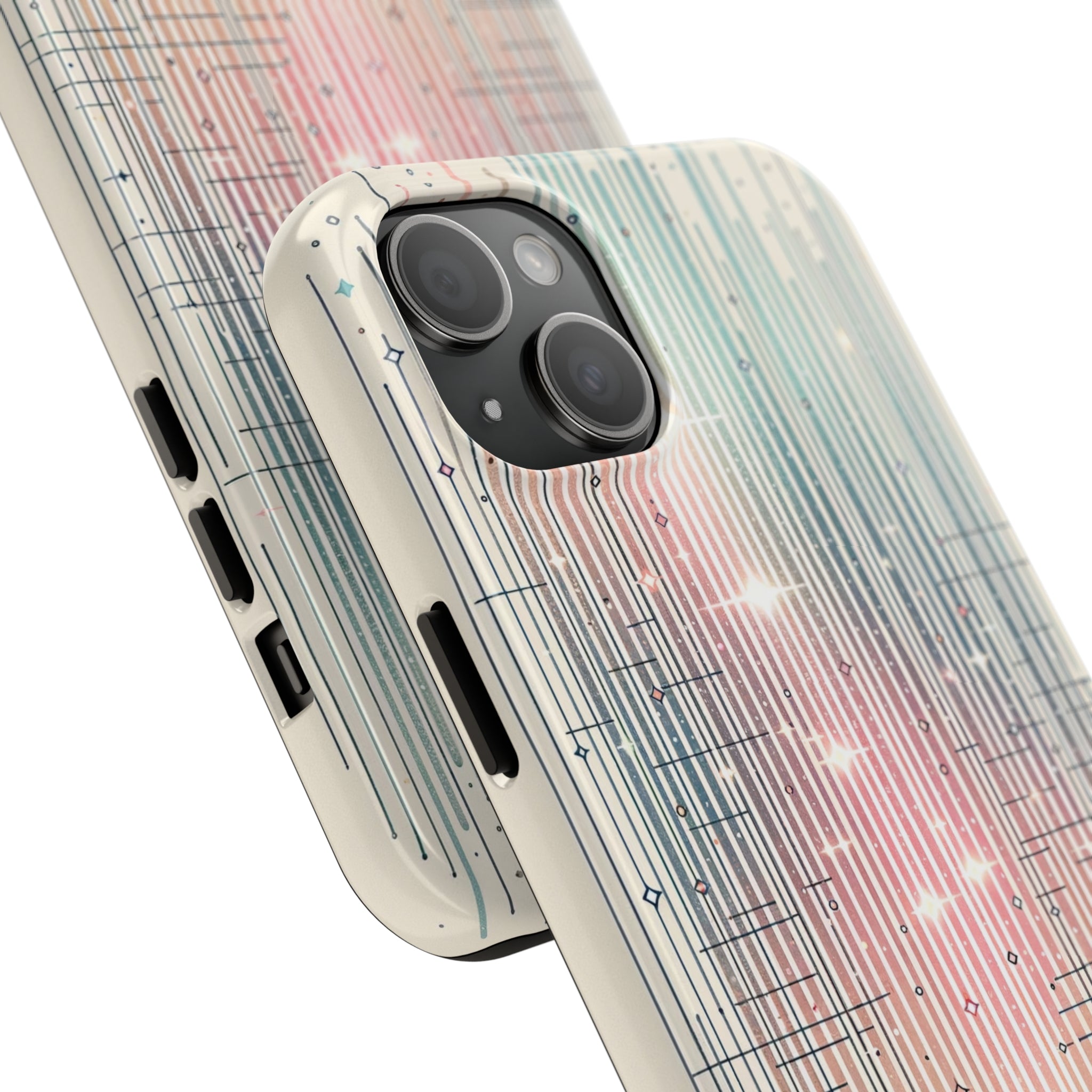 Pastel lines pattern - Tough Phone Case