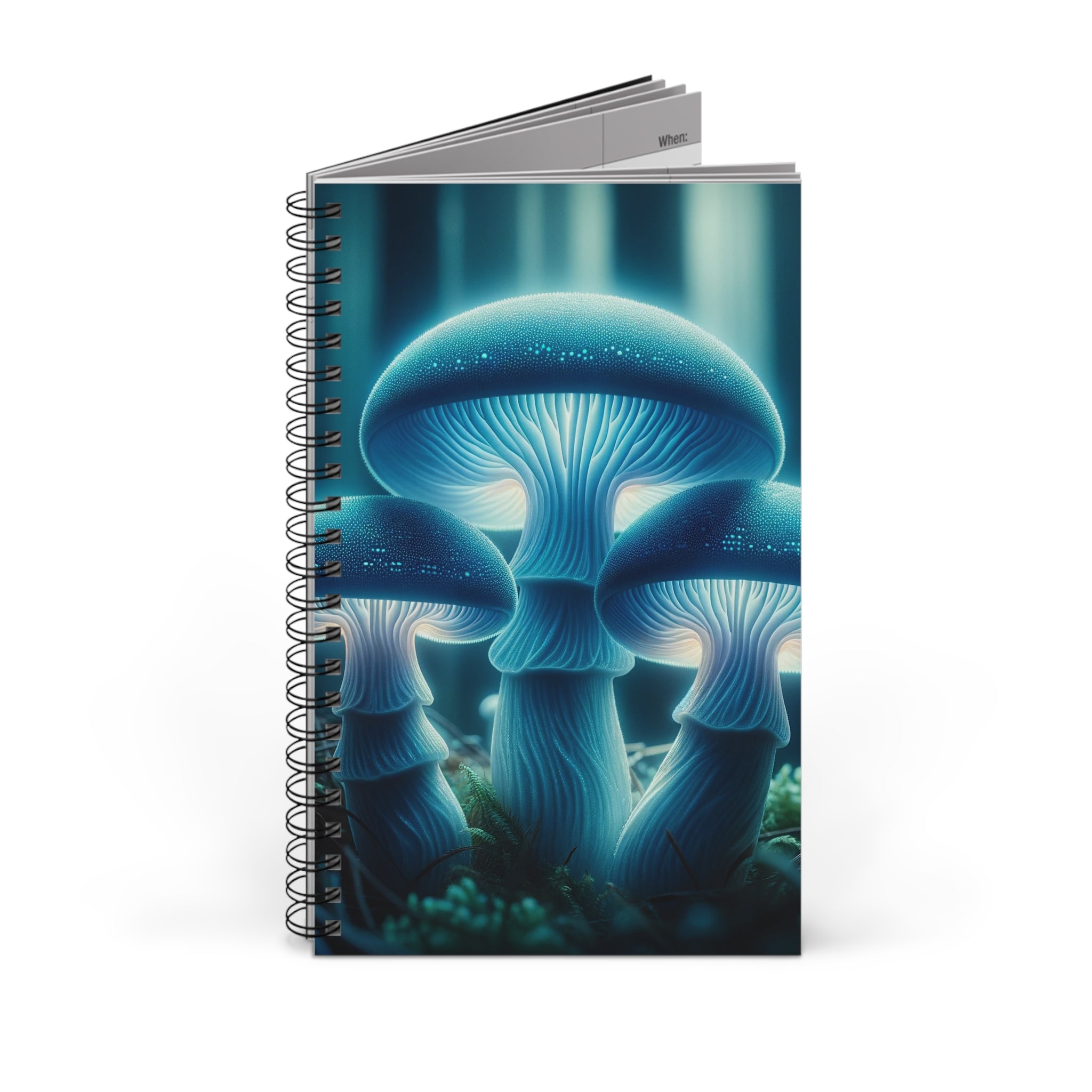 Blue Mushrooms - Spiral Journal (EU)