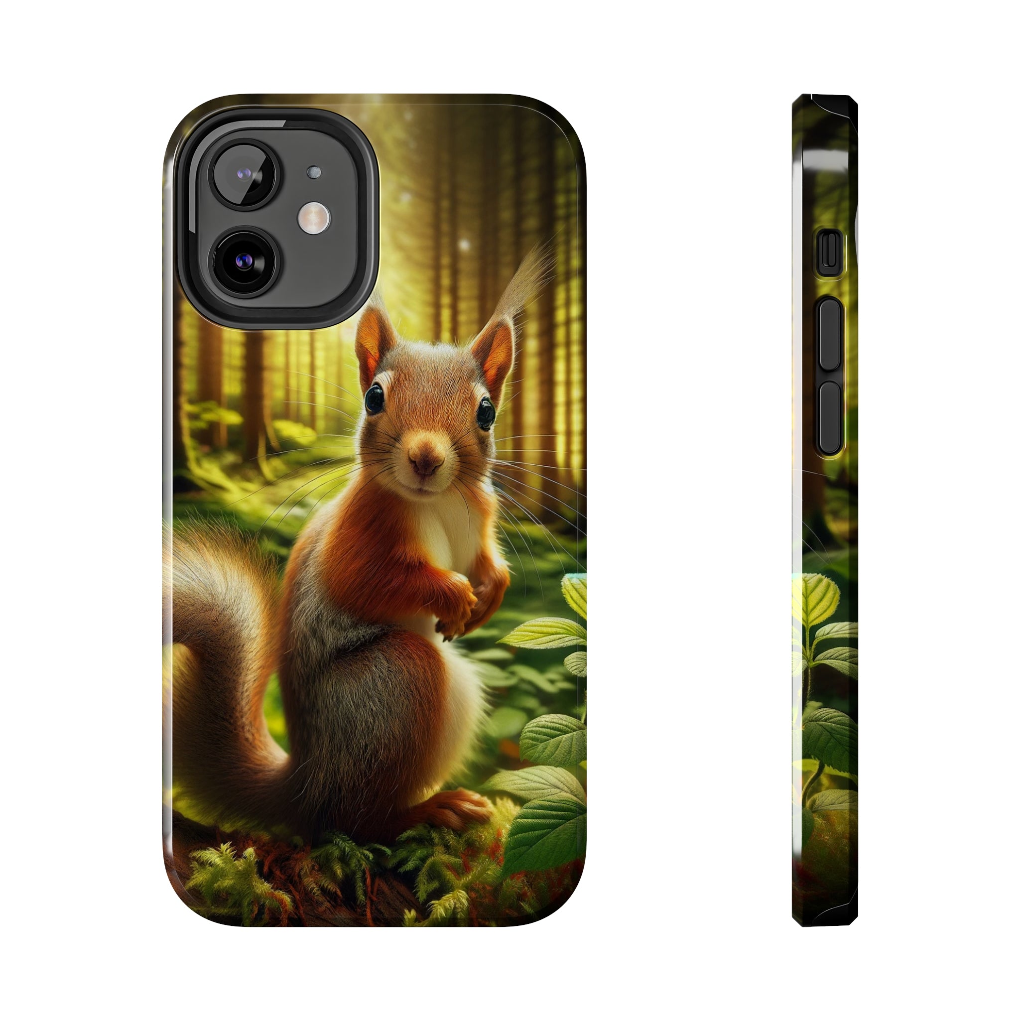 Curious squirrel - Tough Phone Case