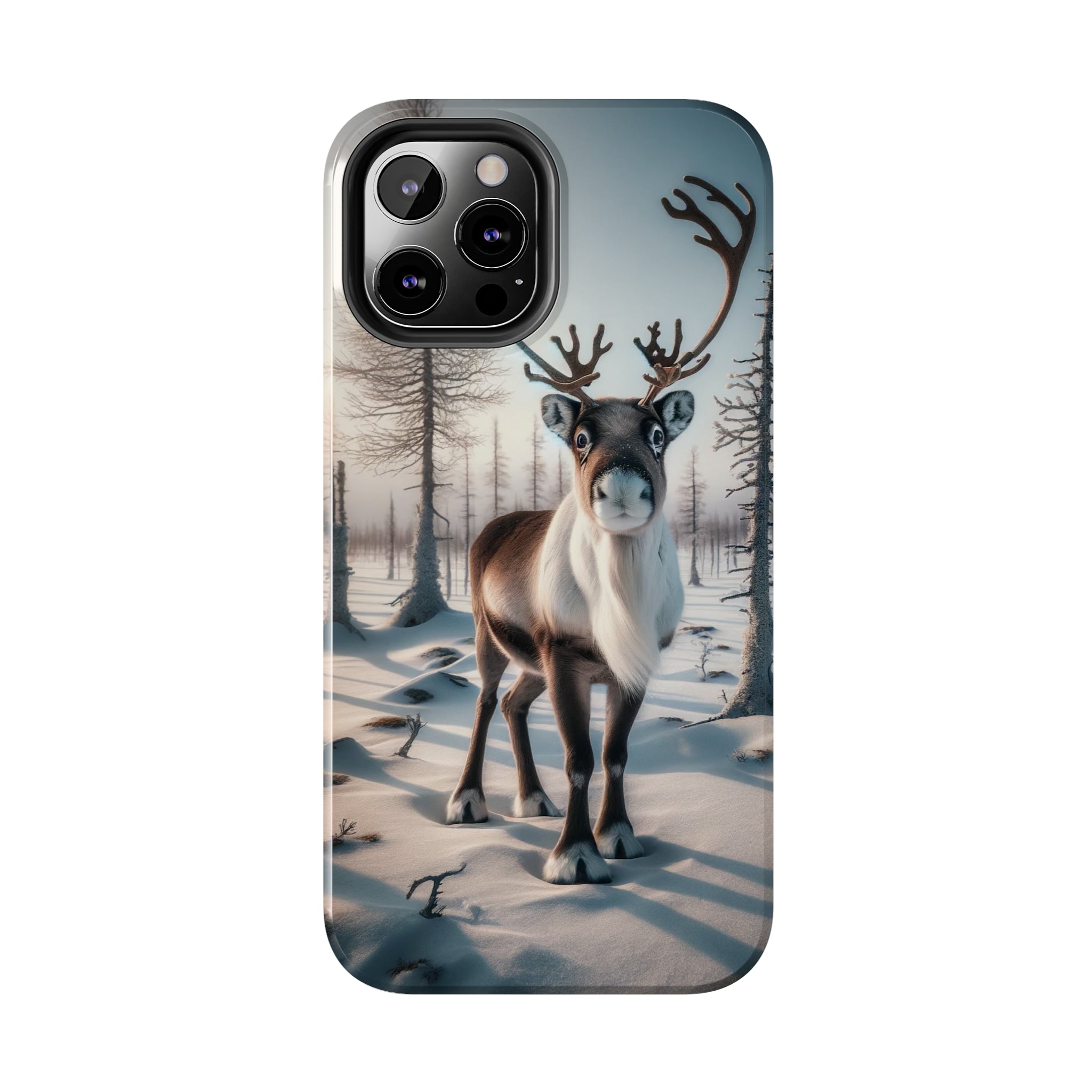 Curious reindeer - Tough Phone Case