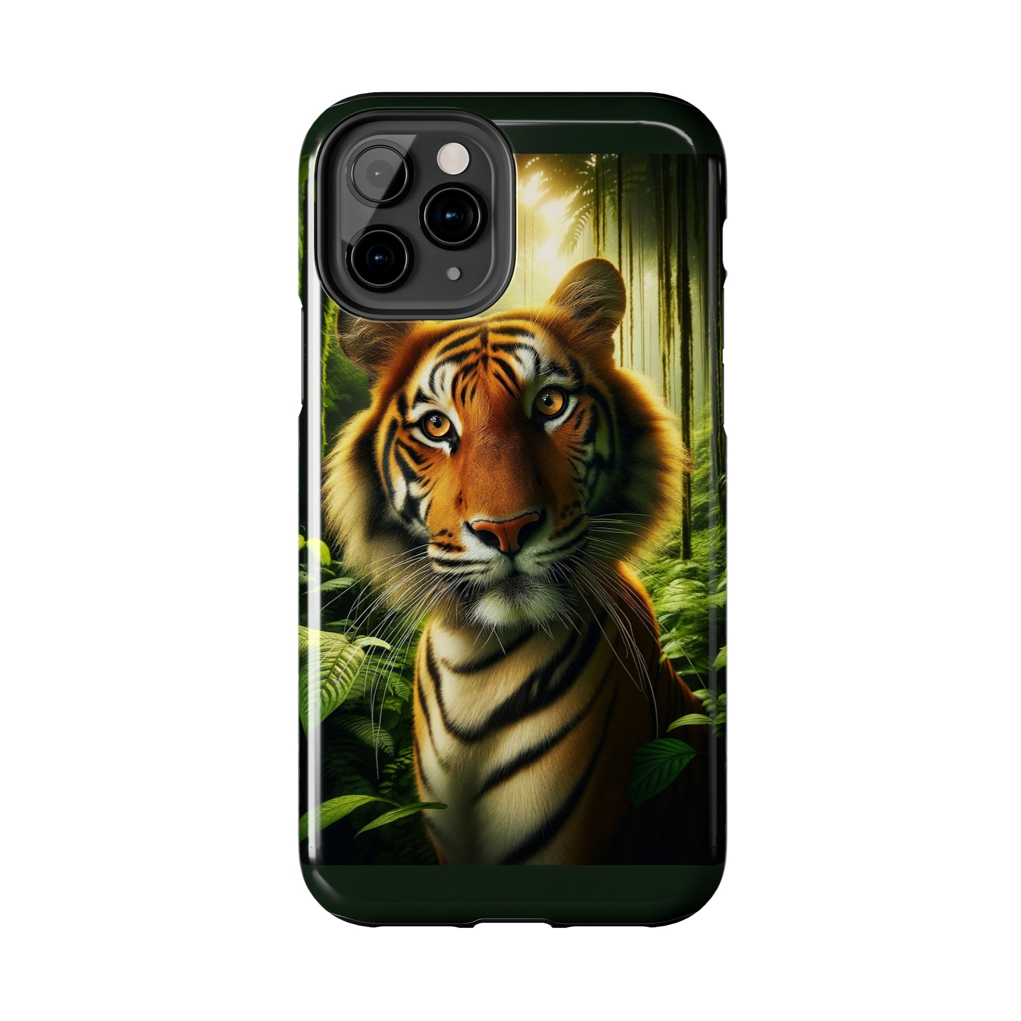 Curious Tiger - Tough Phone Case