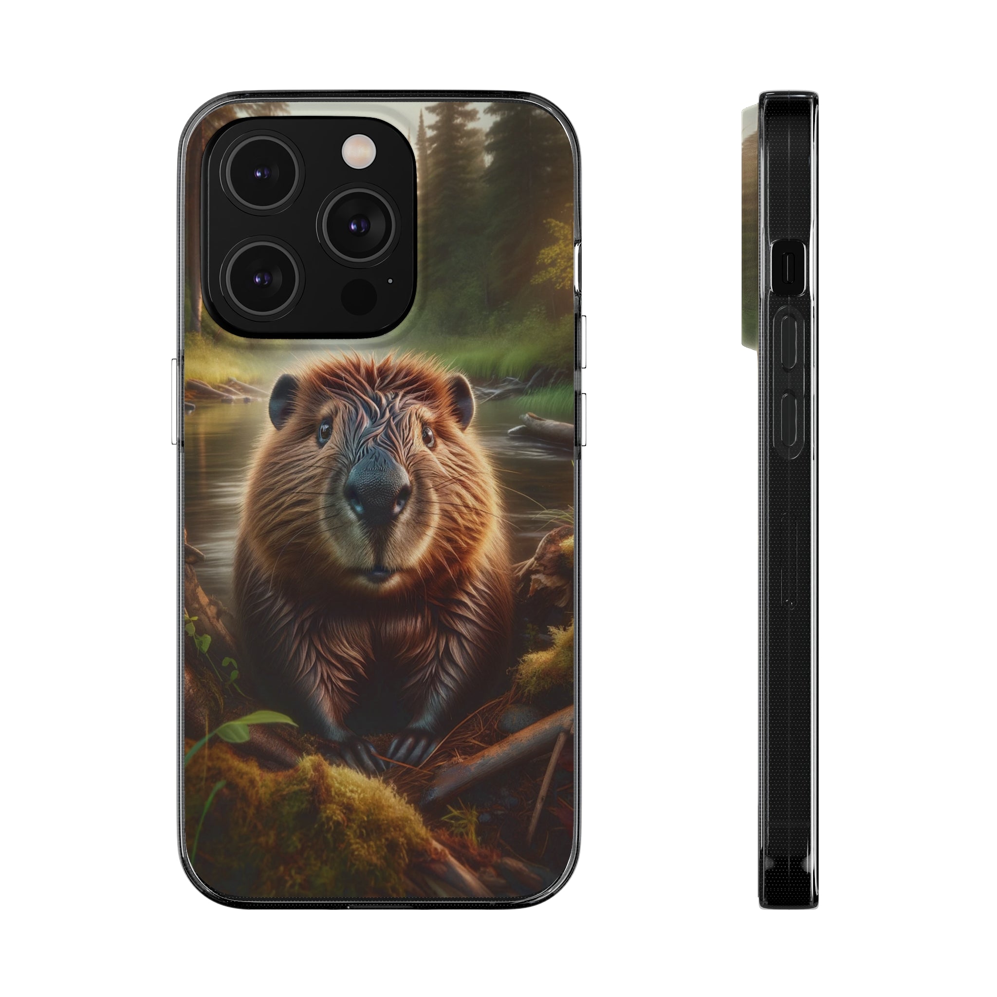 Sad Beaver - Soft Phone Case