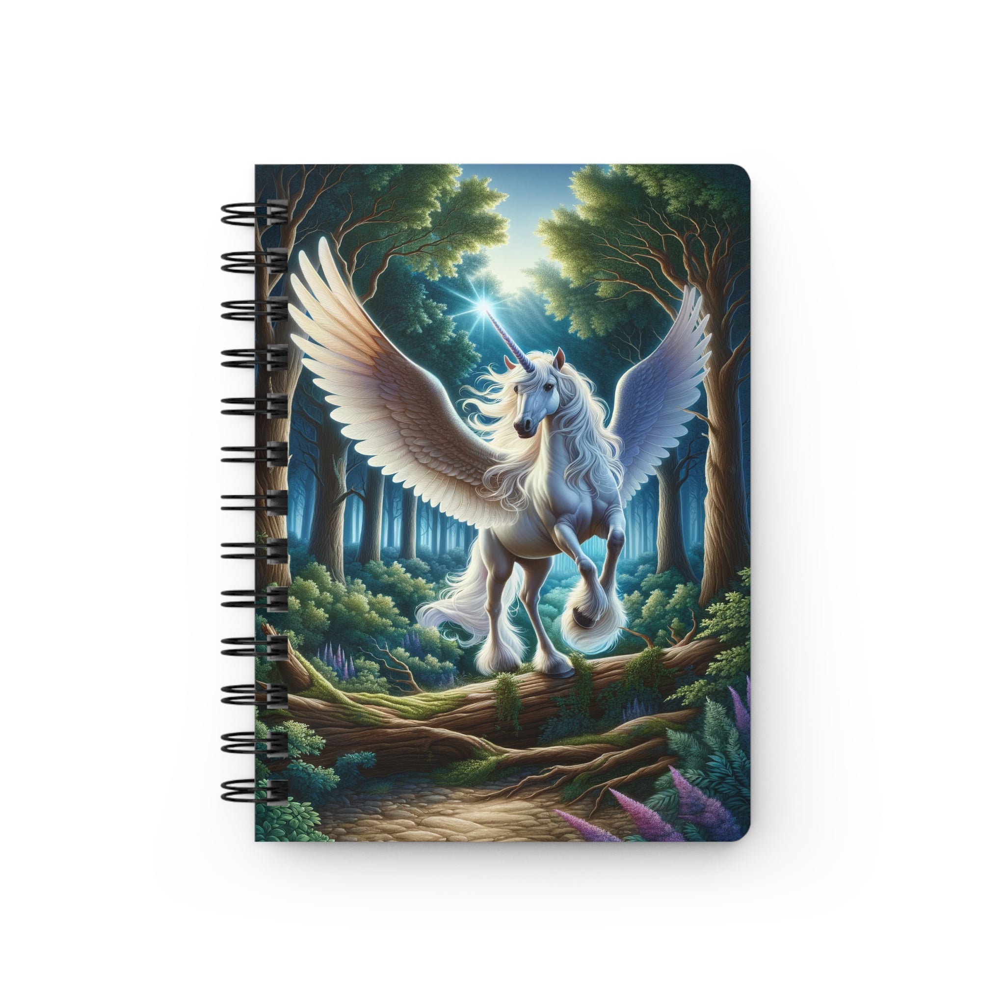 Unicorn 2 - Spiral Notebook