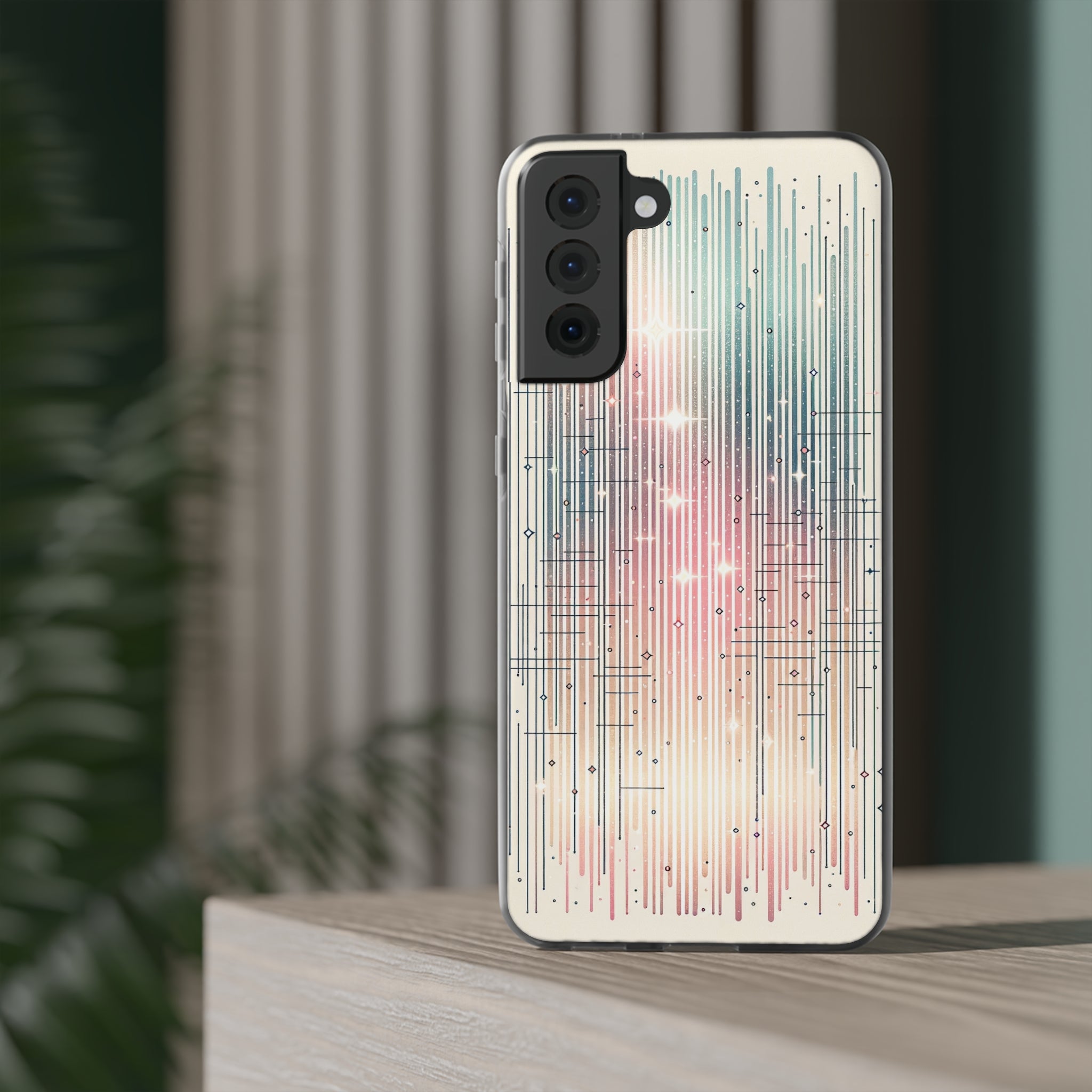 Pastel Lines- Flexi Case (Samsung only)