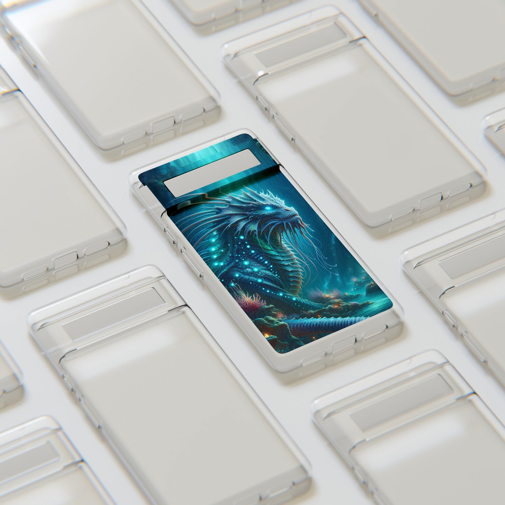 Sea monster - Soft Phone Case