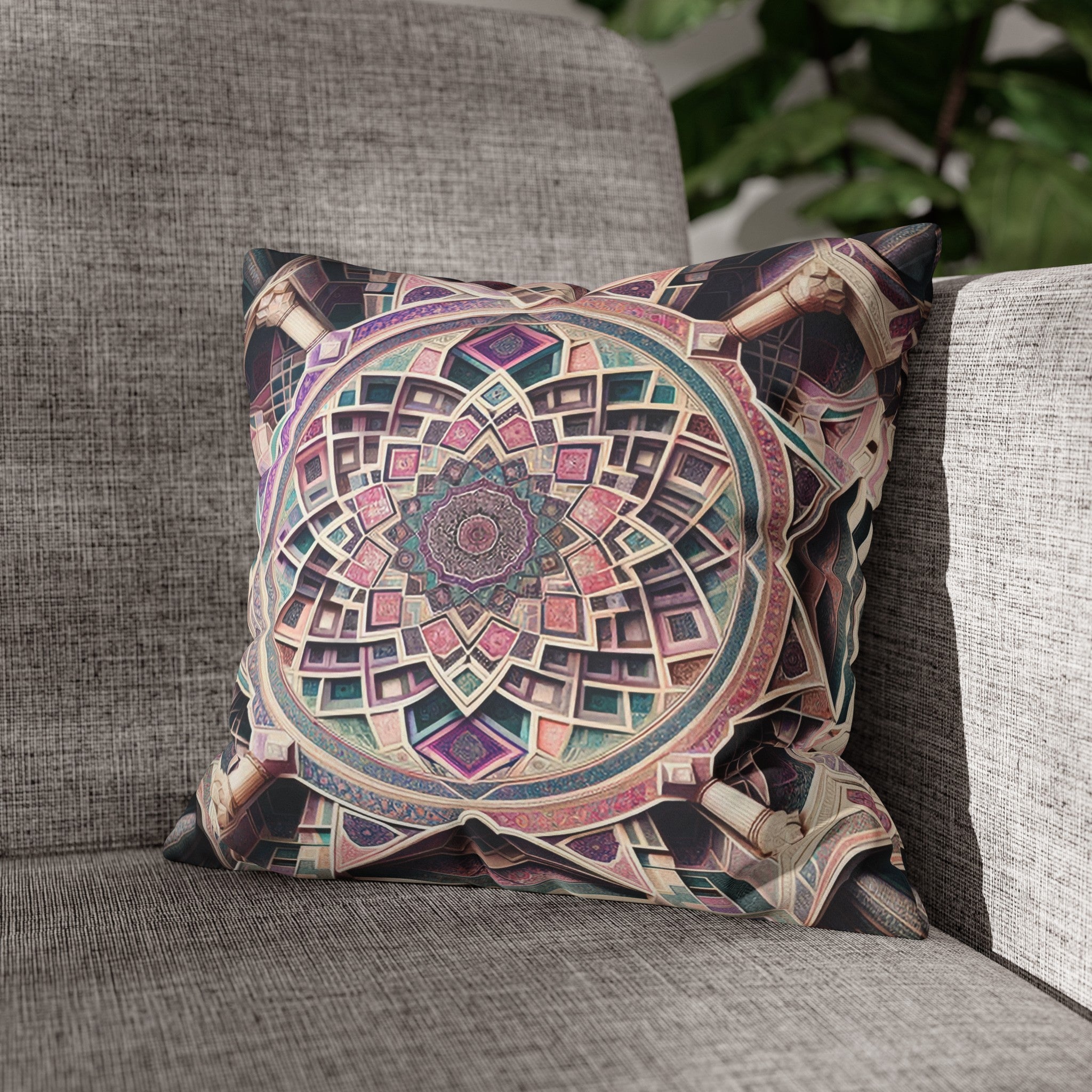 Persian Art (6) - Suede Square Pillowcase