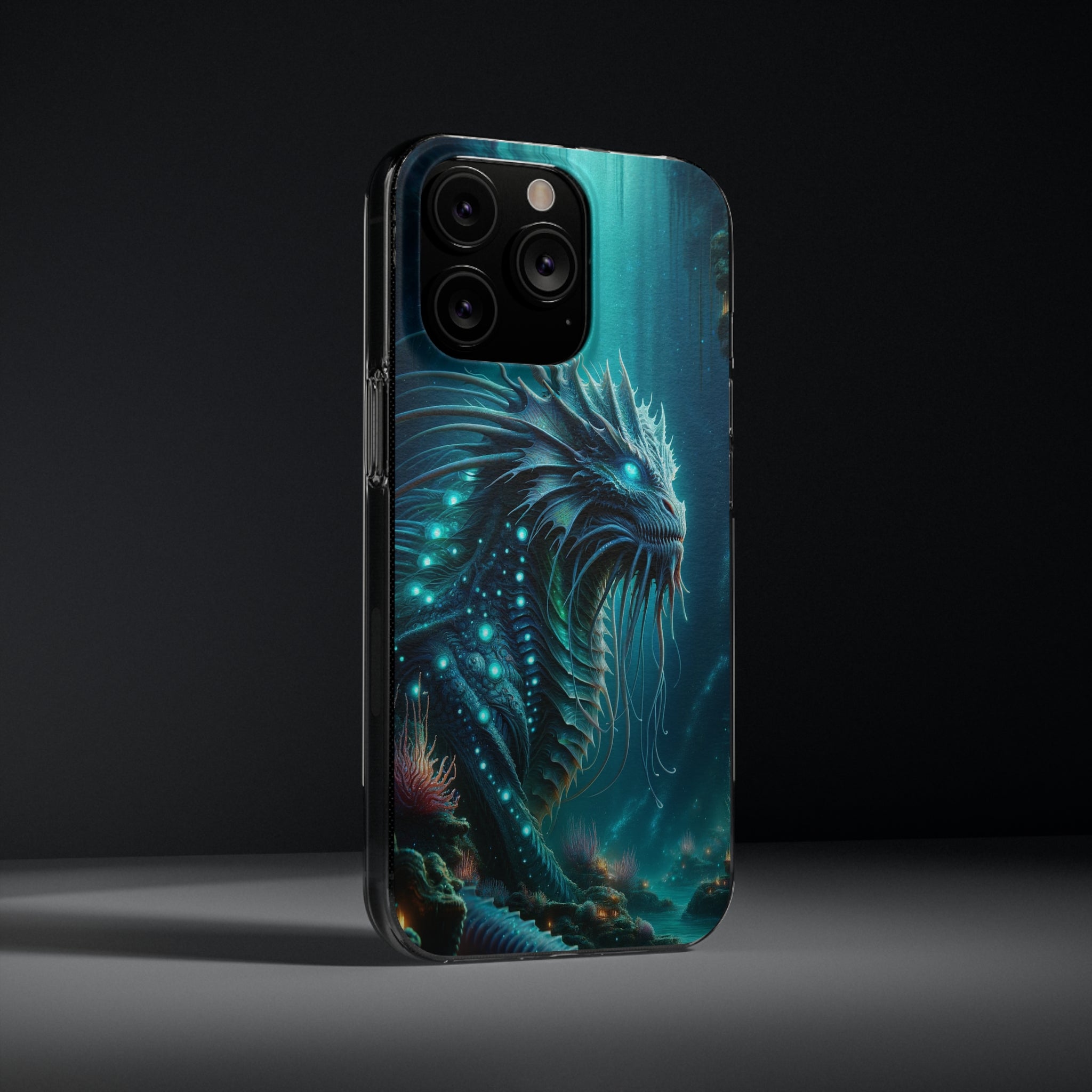 Sea monster - Soft Phone Case