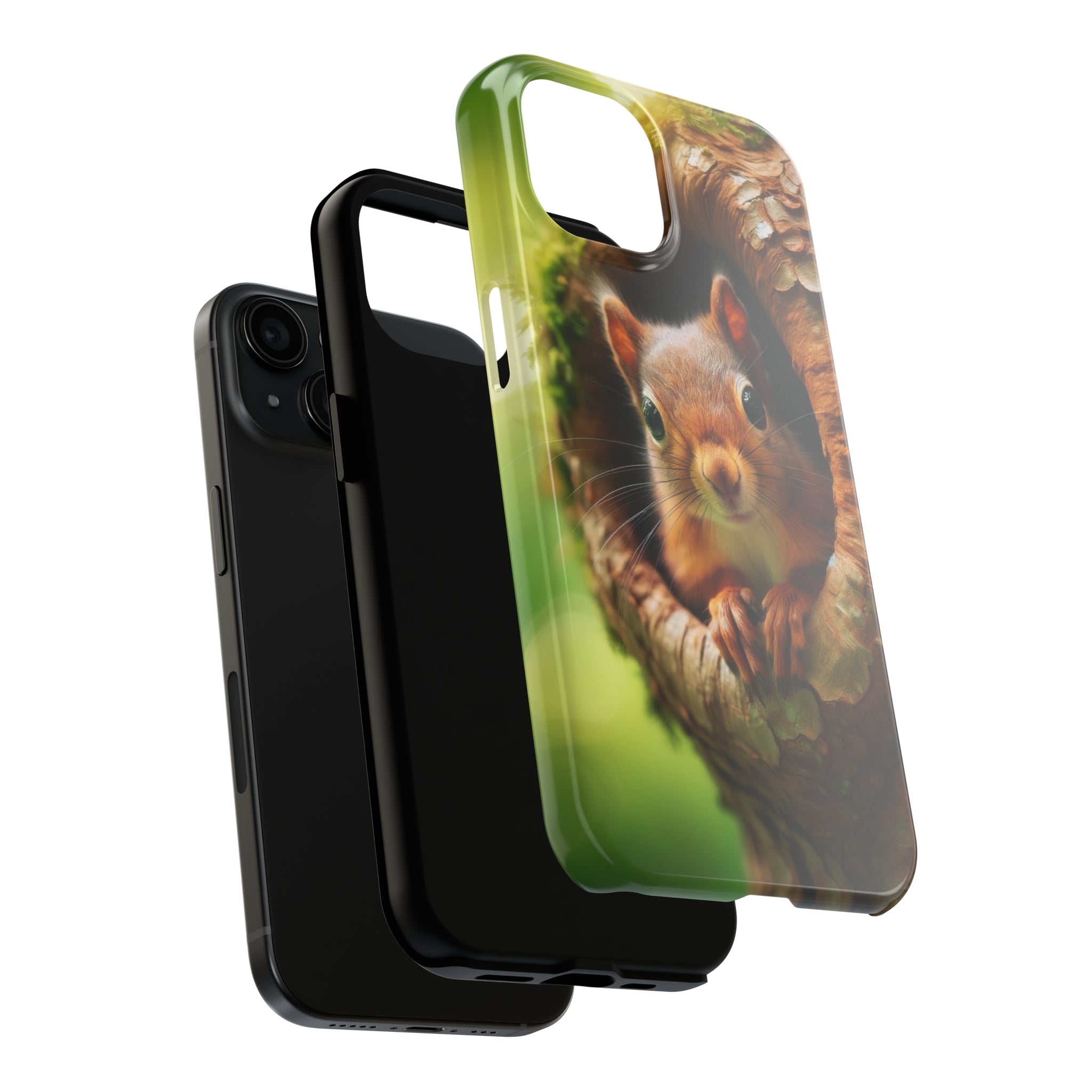 Squirrel in a tree - Tough Phone Case