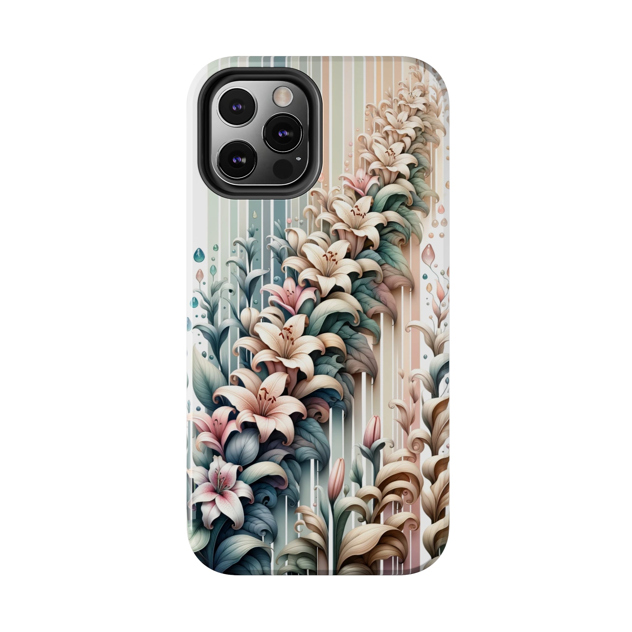 Pastel lilies - Tough Phone Case