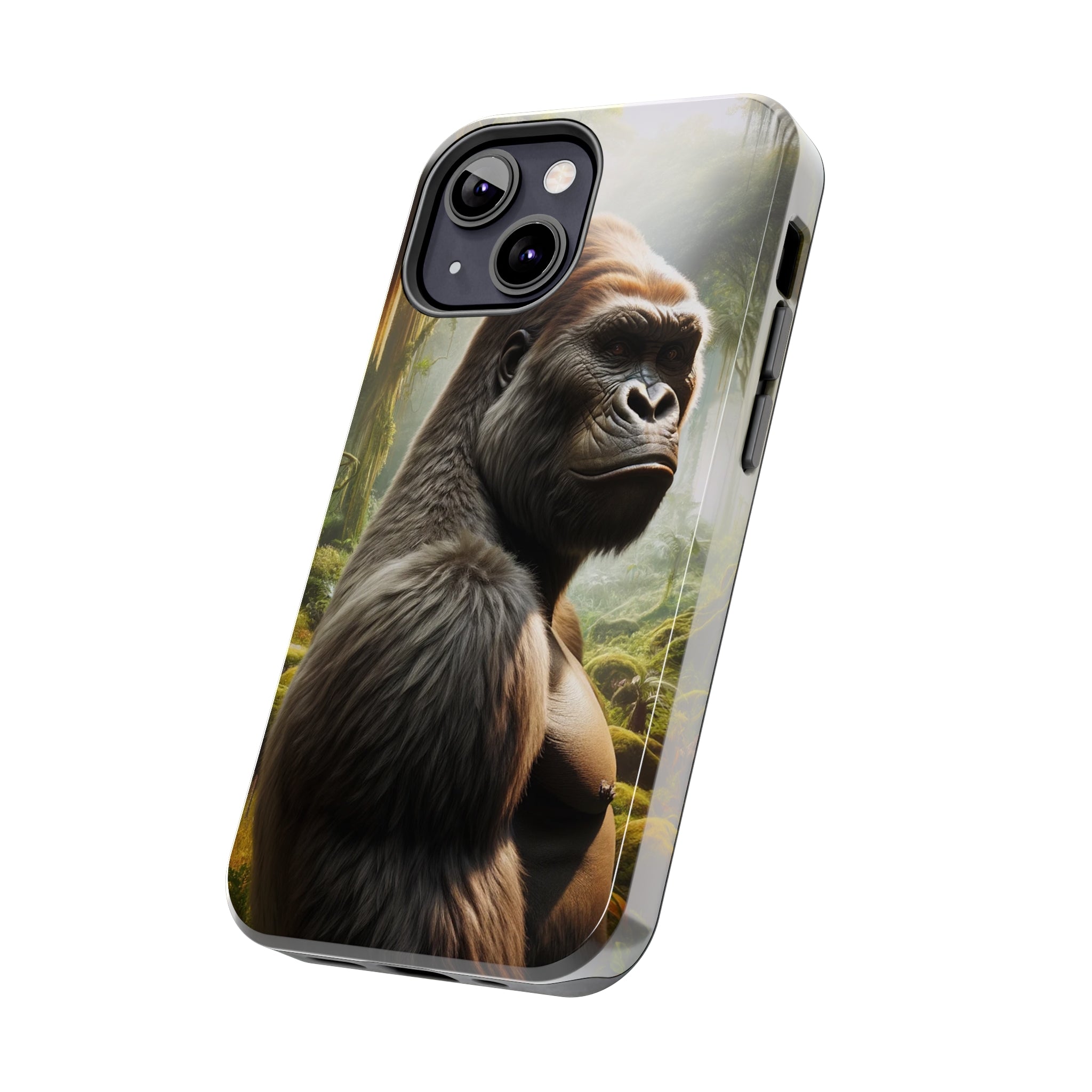 Curious gorilla - Tough Phone Case