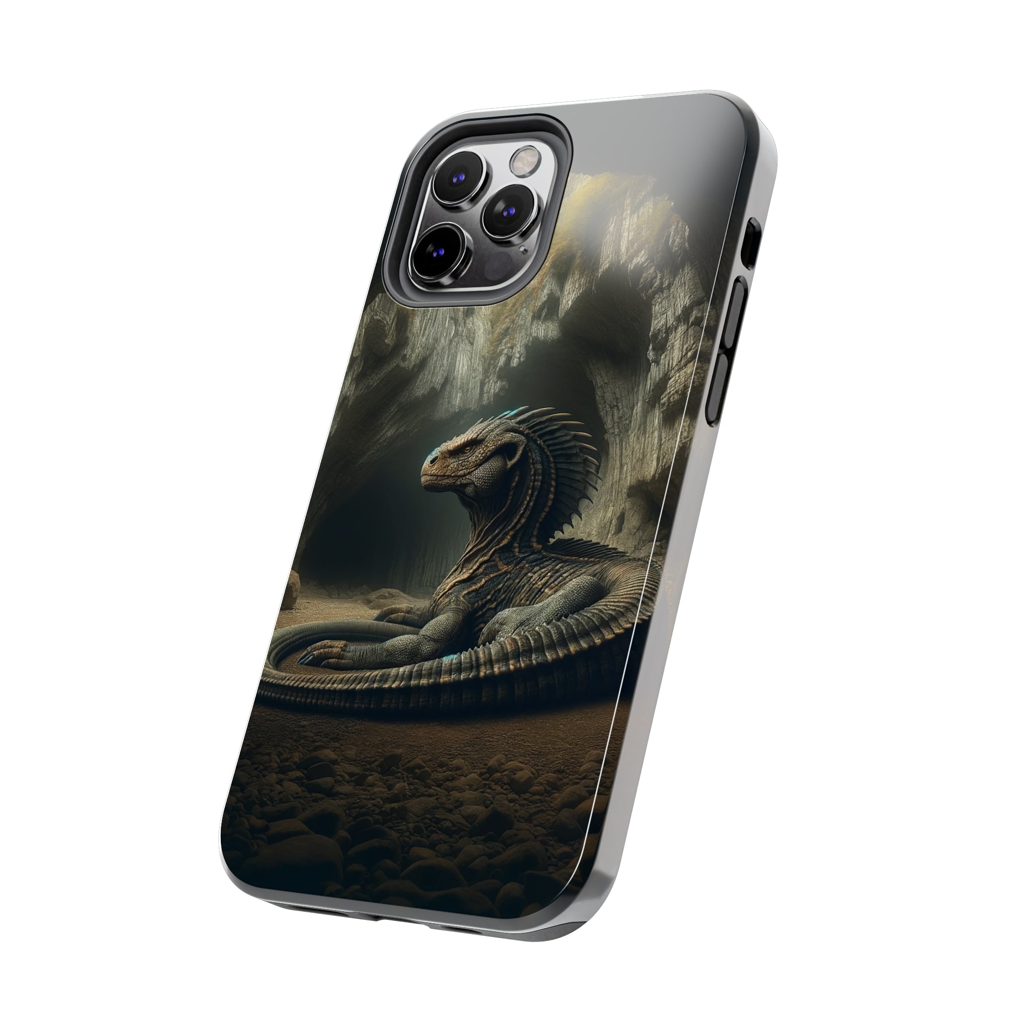 Basilisk in a cave - Tough Phone Case