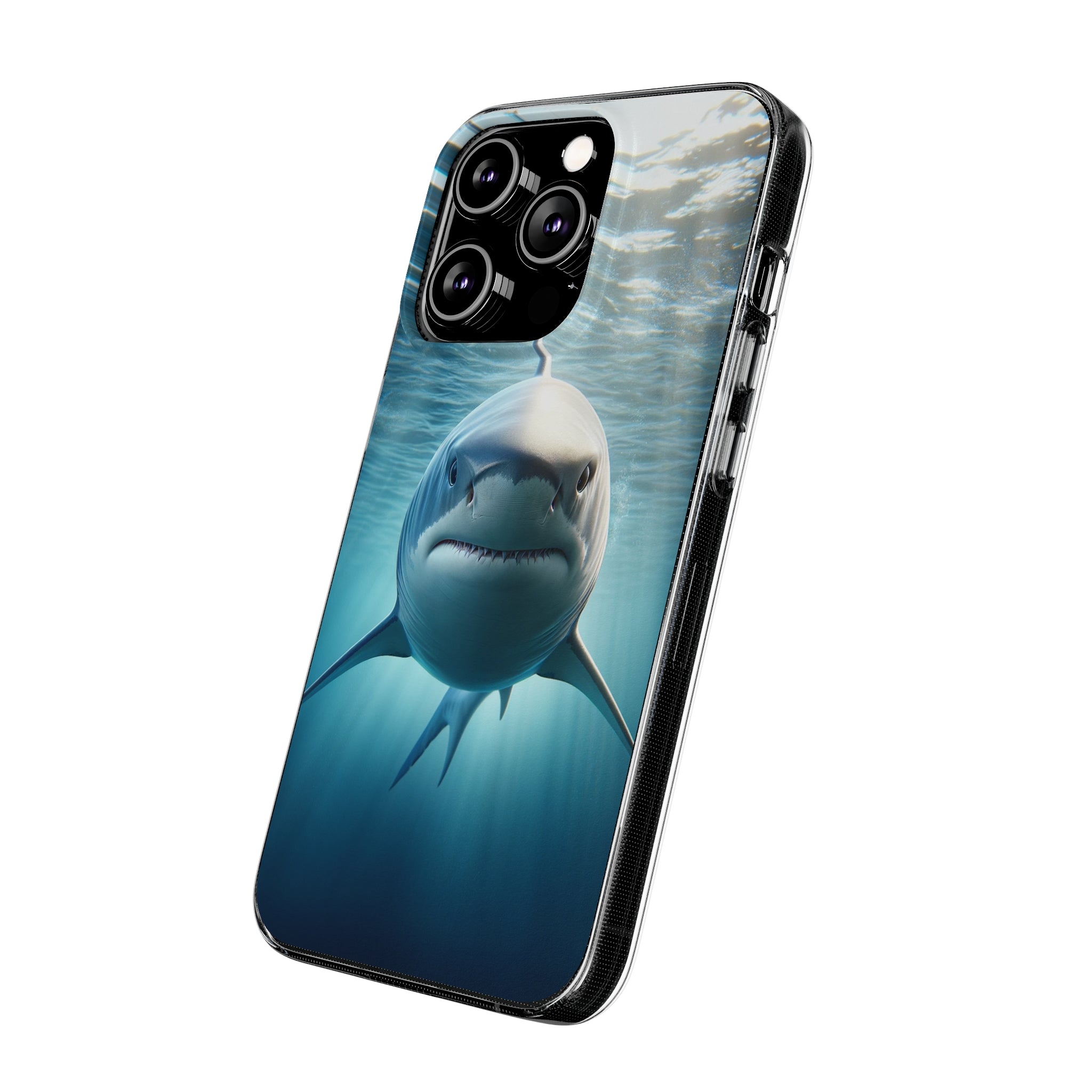 Curious Shark - Soft Phone Case