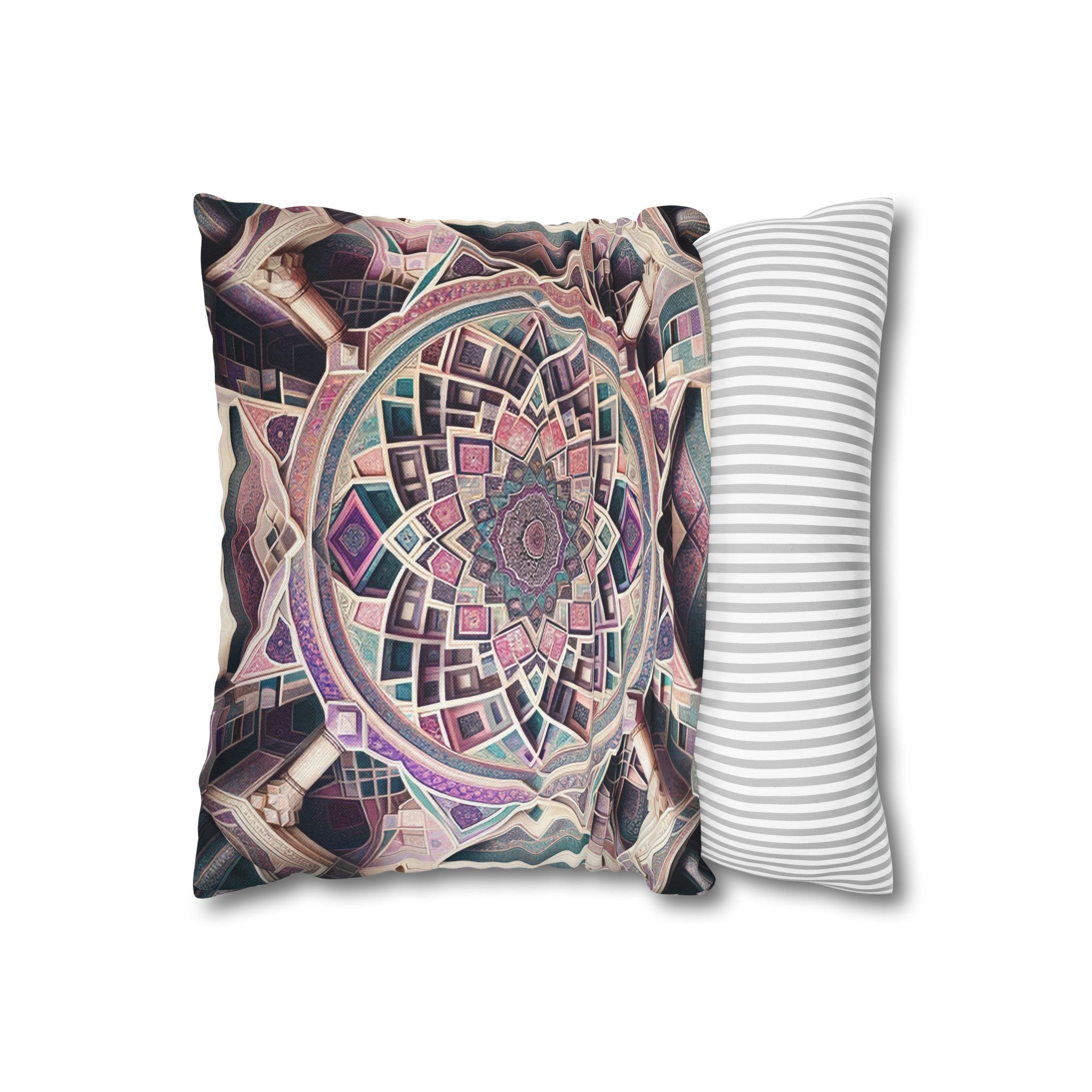 Persian Art 6 - Polyester Square Pillowcase