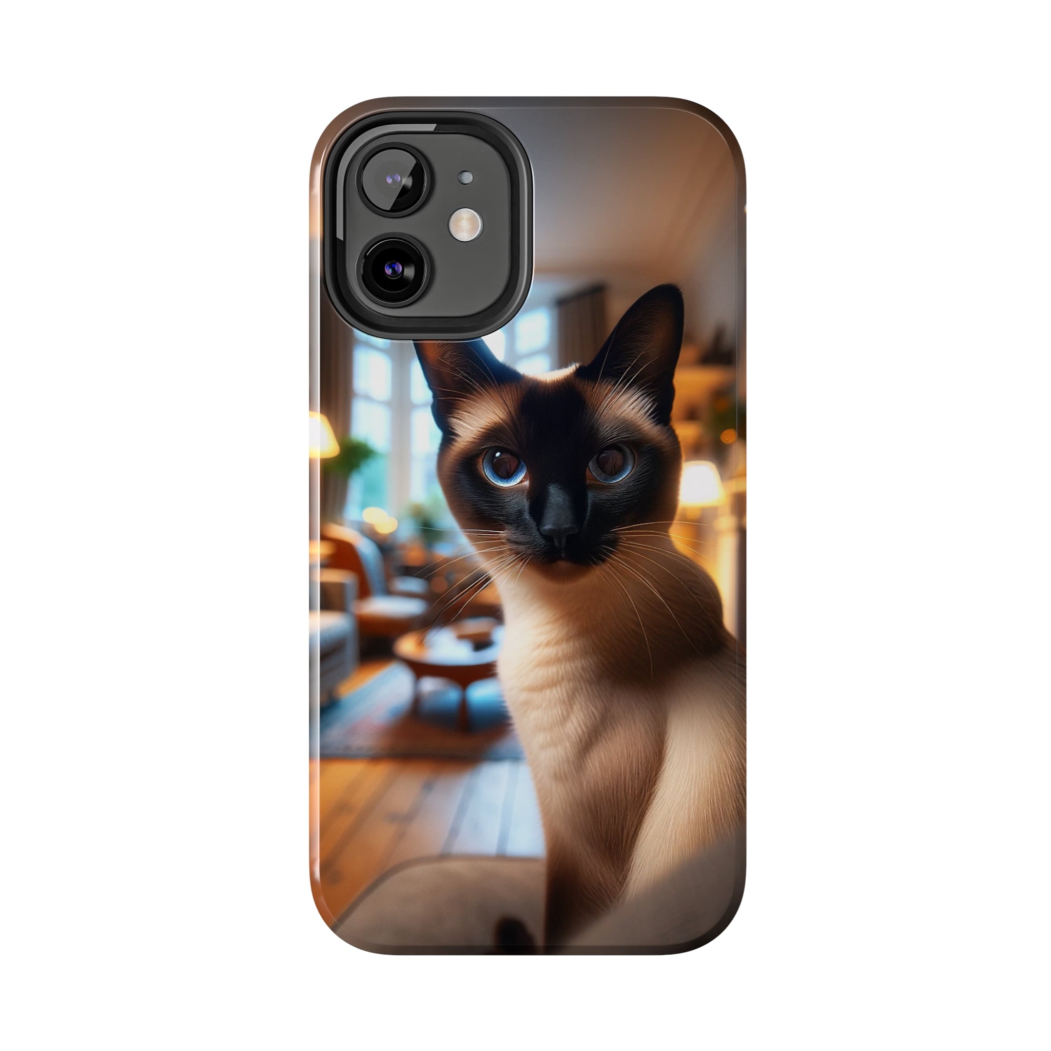 Curious cat - Tough Phone Case