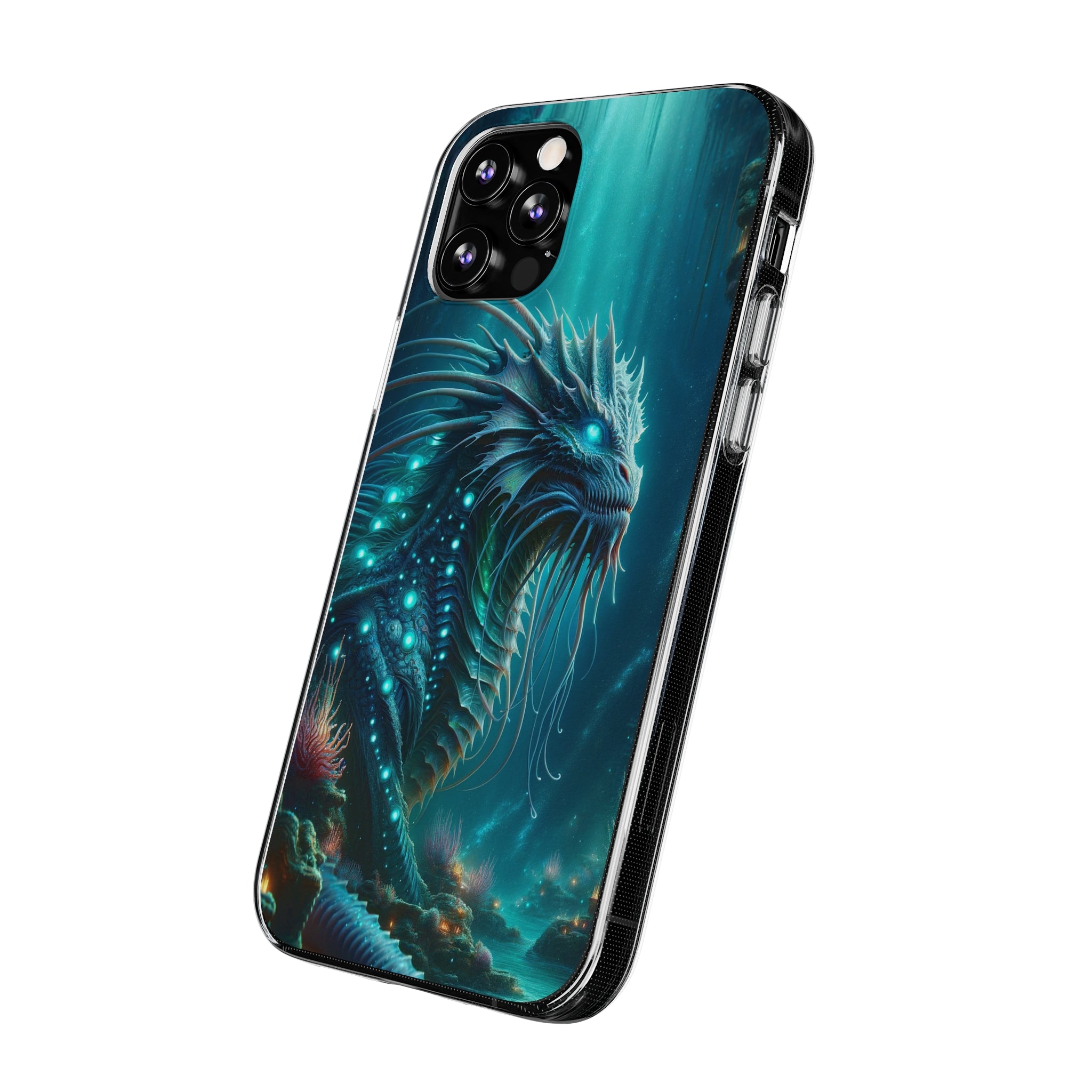 Sea monster - Soft Phone Case