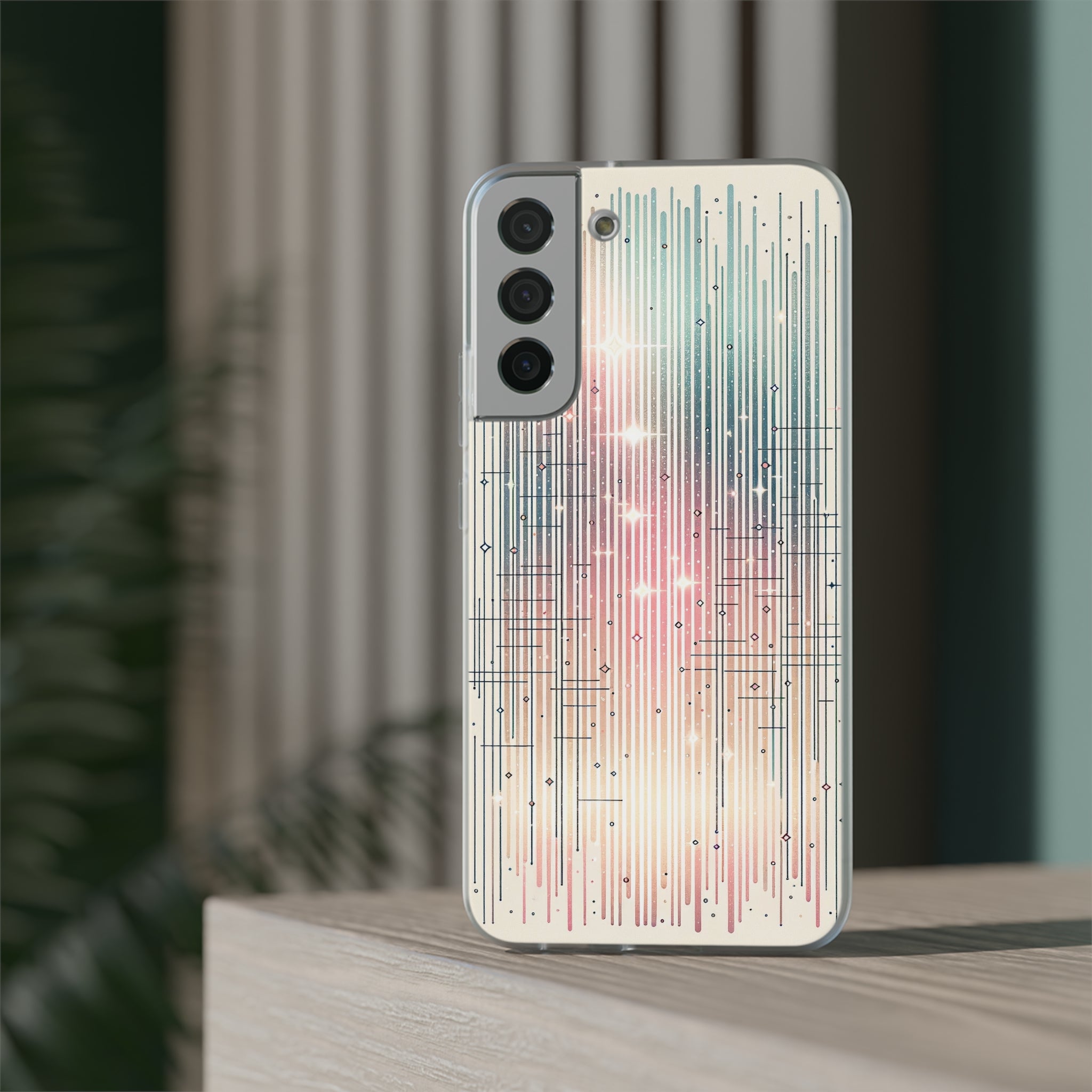 Pastel Lines- Flexi Case (Samsung only)