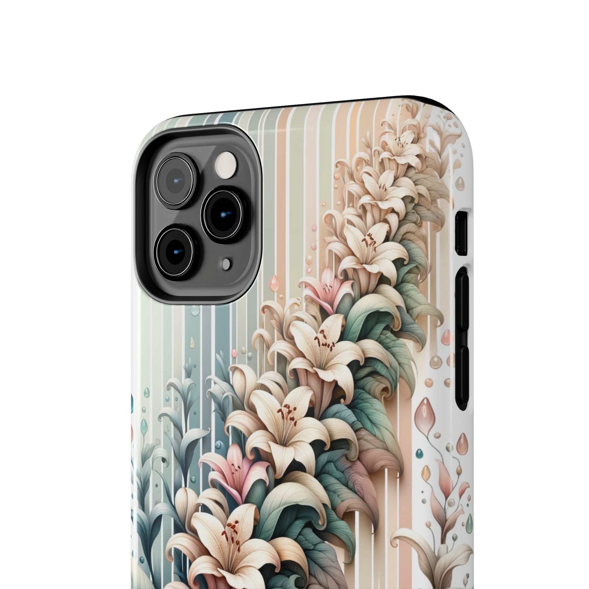 Pastel lilies - Tough Phone Case