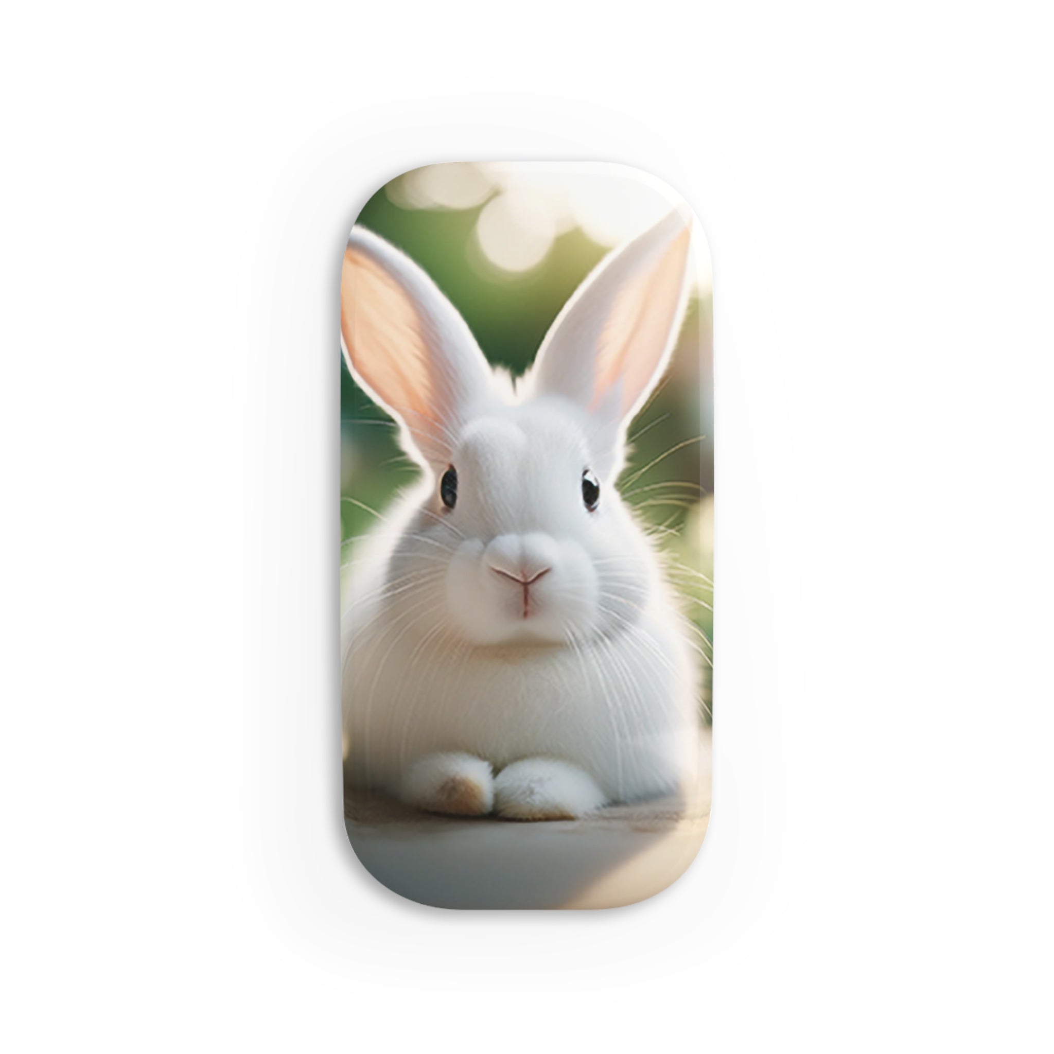 White Rabbit - Phone Click-On Grip