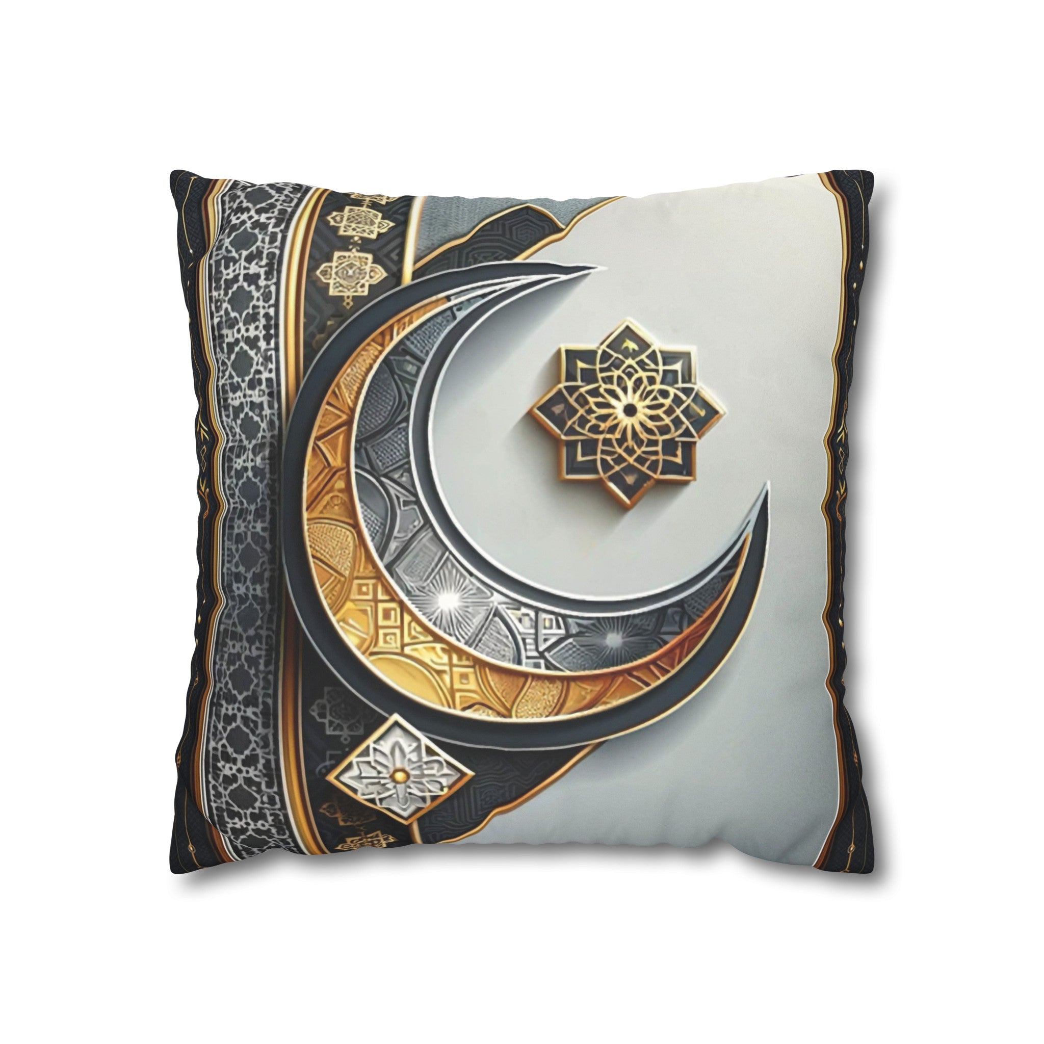 Islamic Art (8) - Suede Square Pillowcase