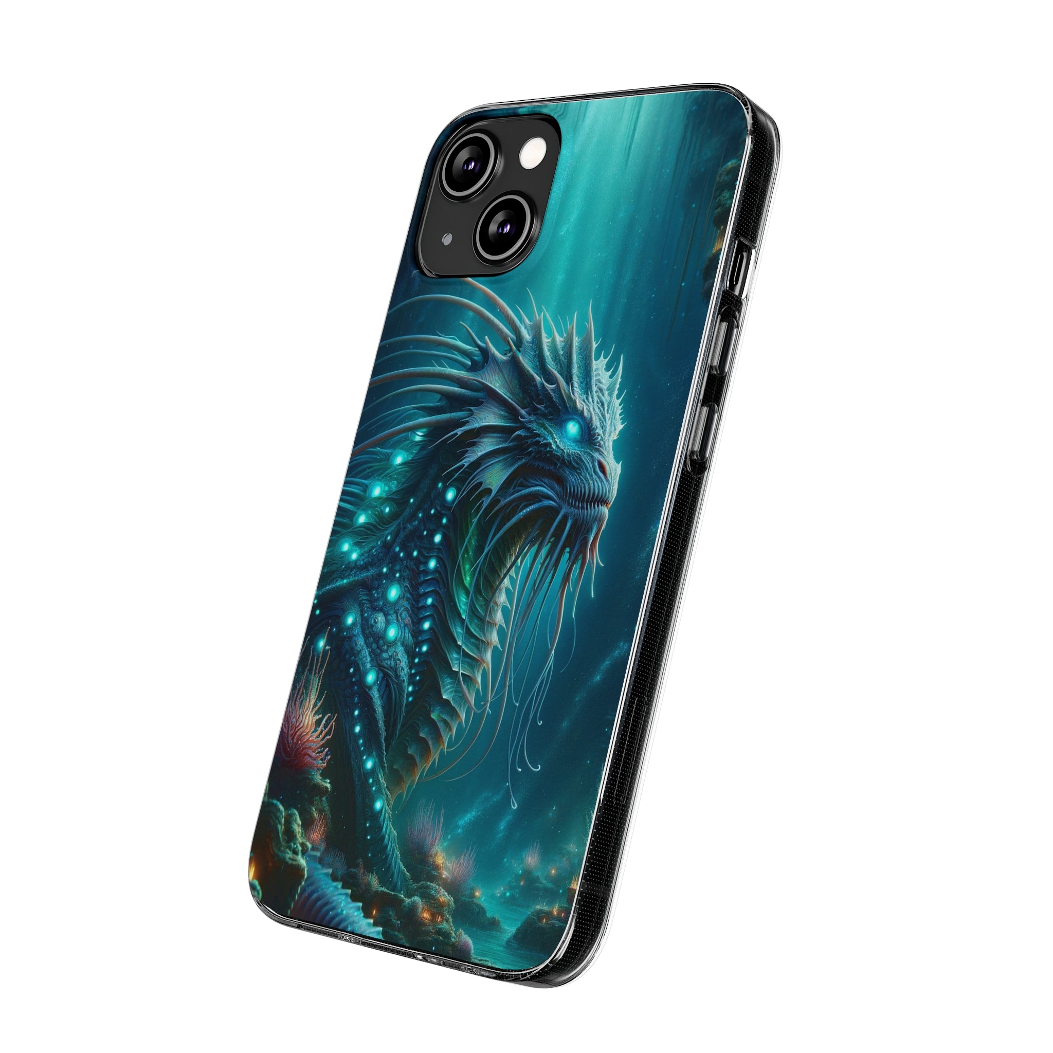 Sea monster - Soft Phone Case