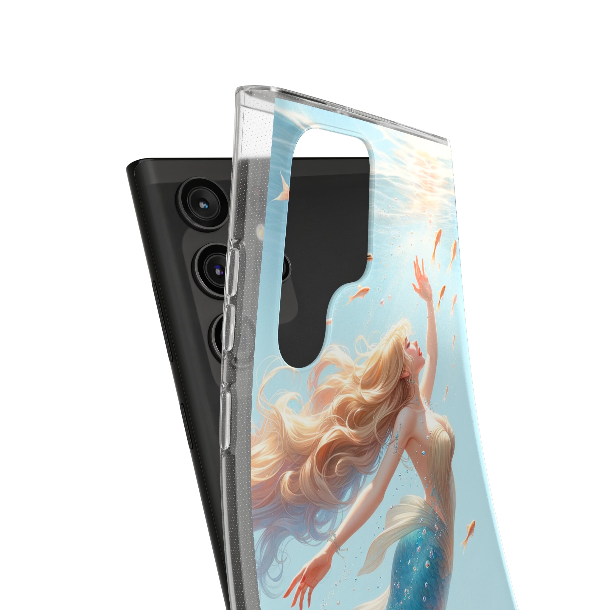 Blond Mermaid - Soft Phone Case