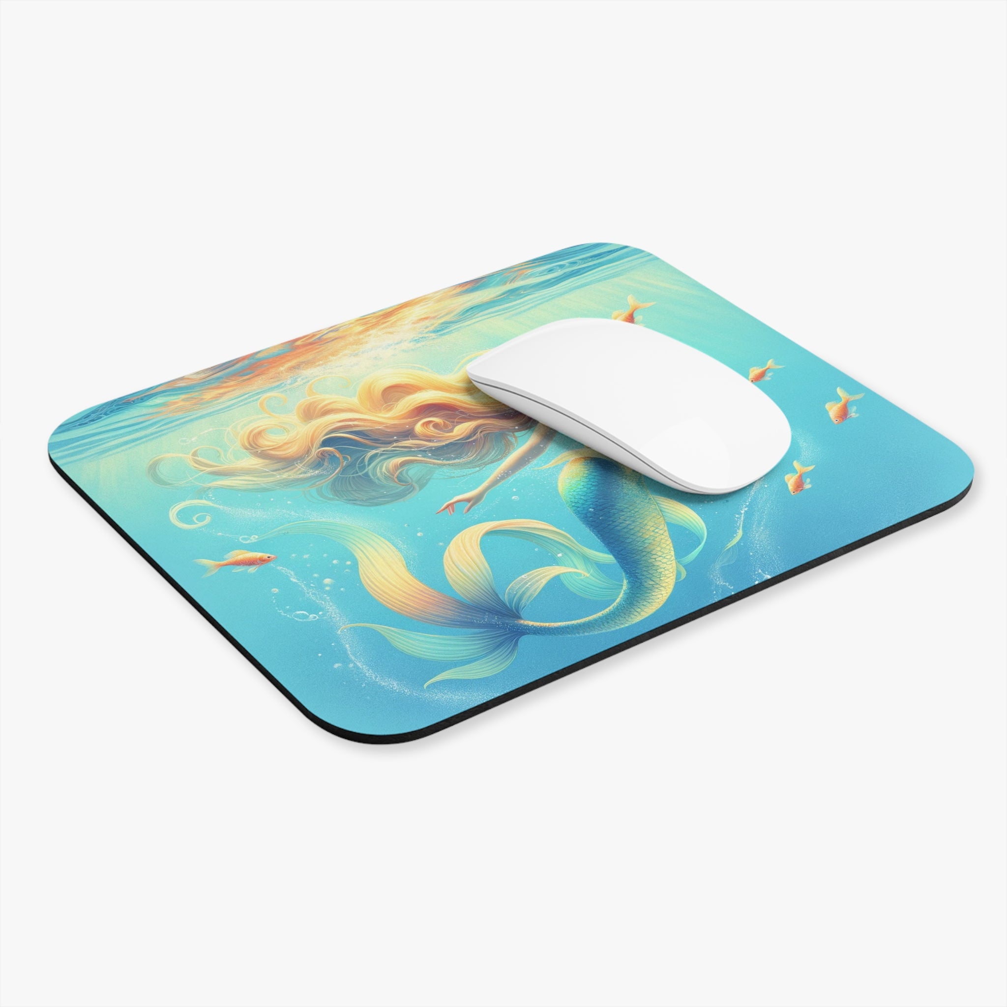 Blond mermaid - Mouse Pad (Rectangle)