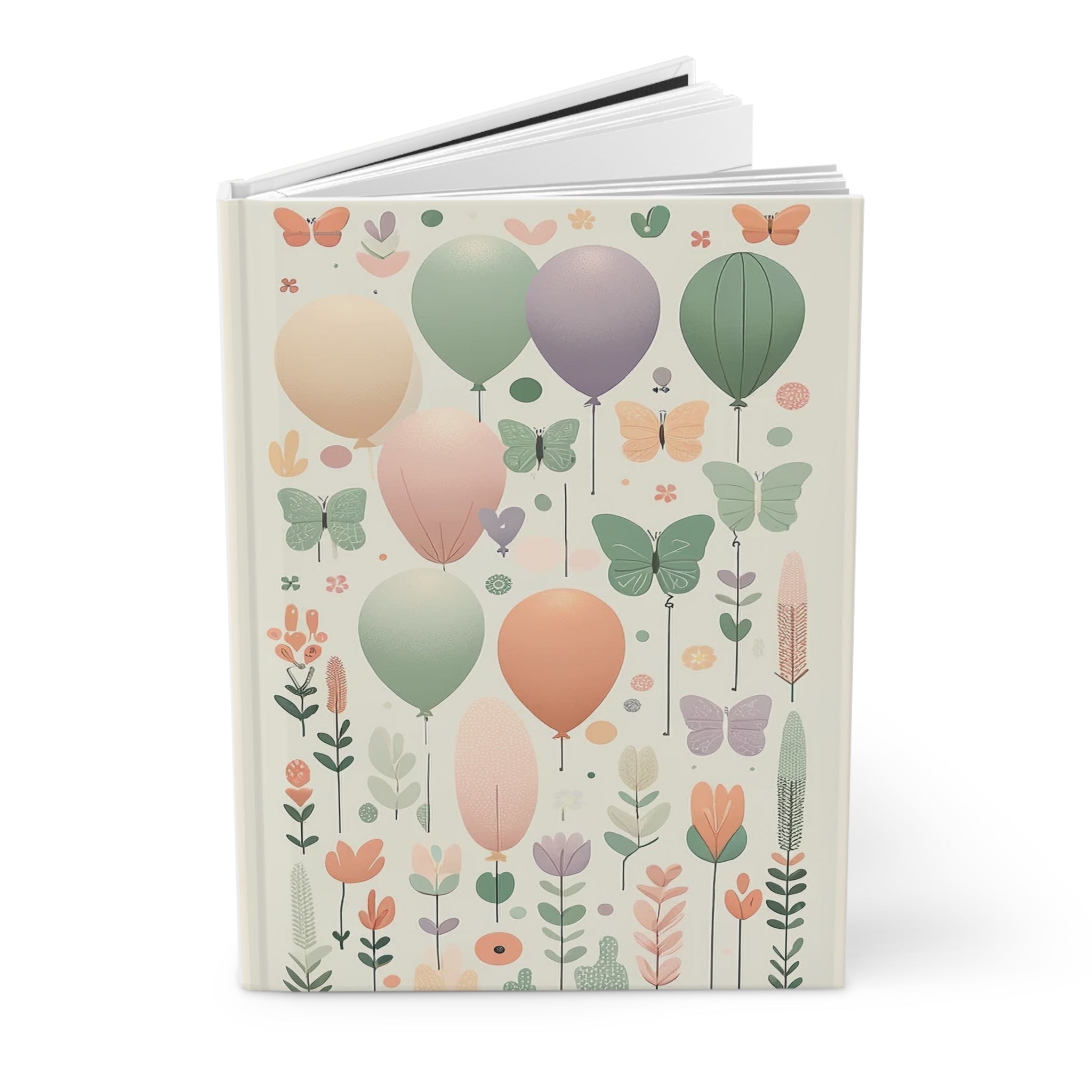 Butterflies and balloons 2 - Hardcover Notebook