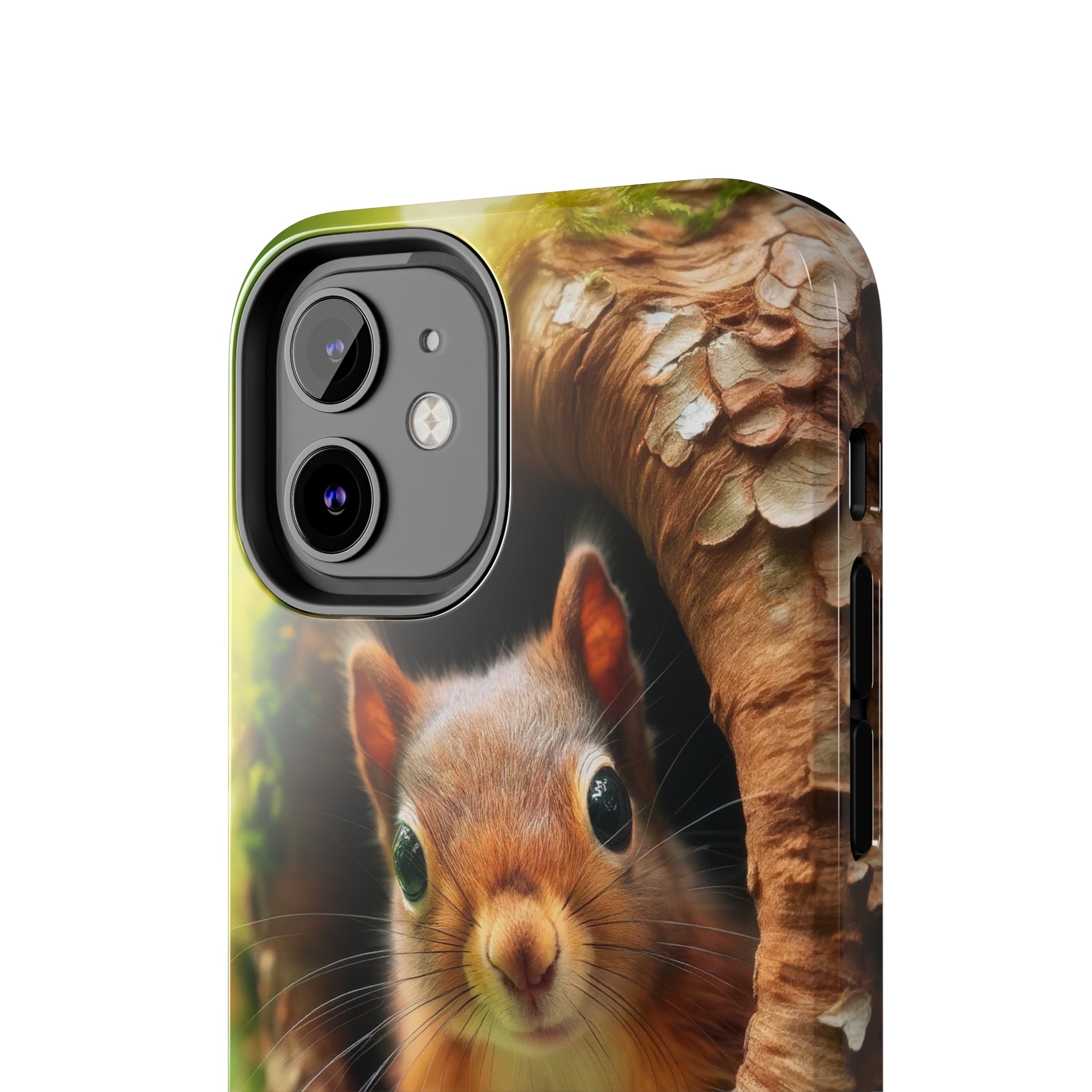 Squirrel in a tree - Tough Phone Case